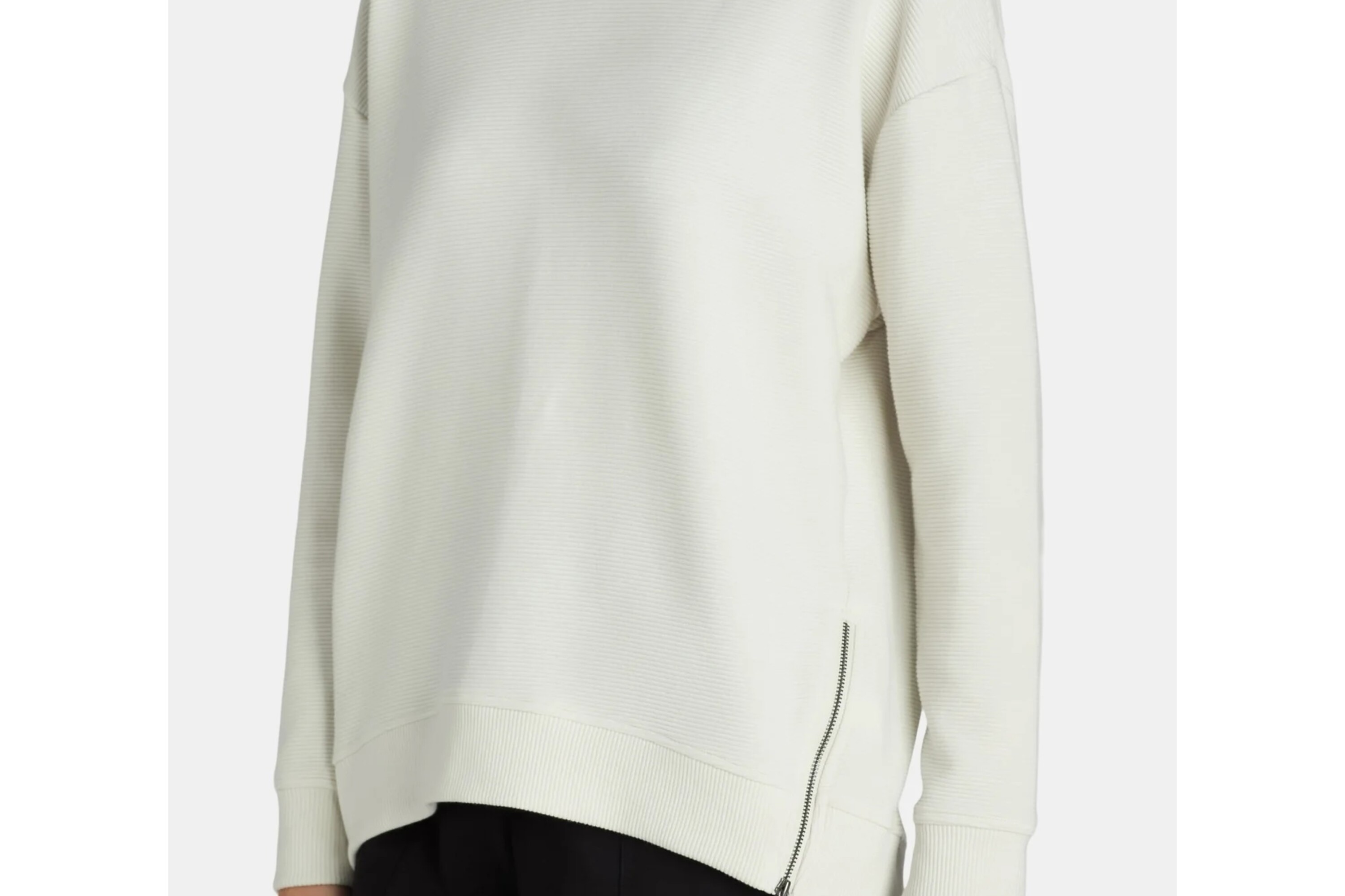 Avia Ottoman Crewneck Top with Long Sleeves