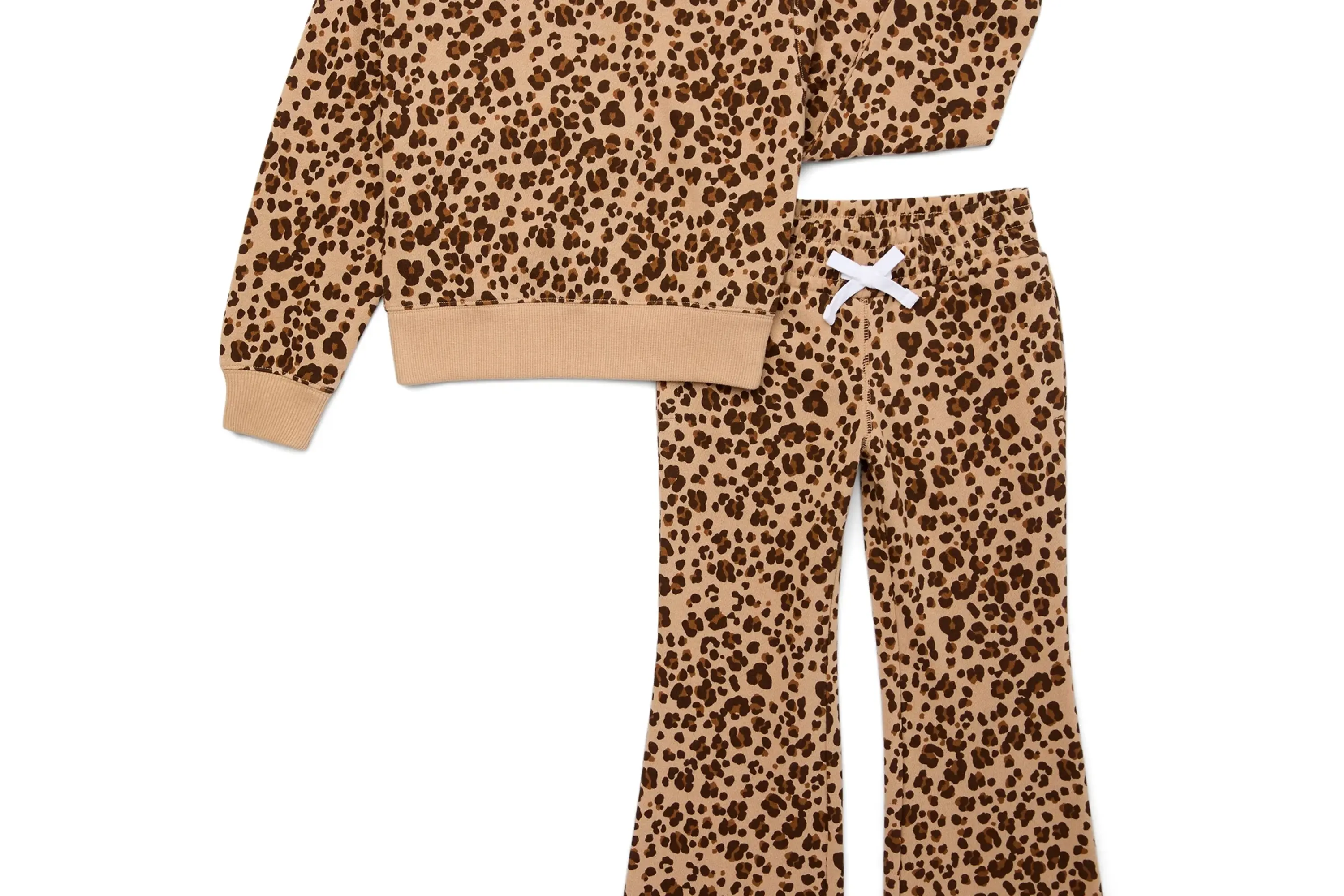Wonder Nation Girls Fleece Set, Sizes 4-18 & Plus