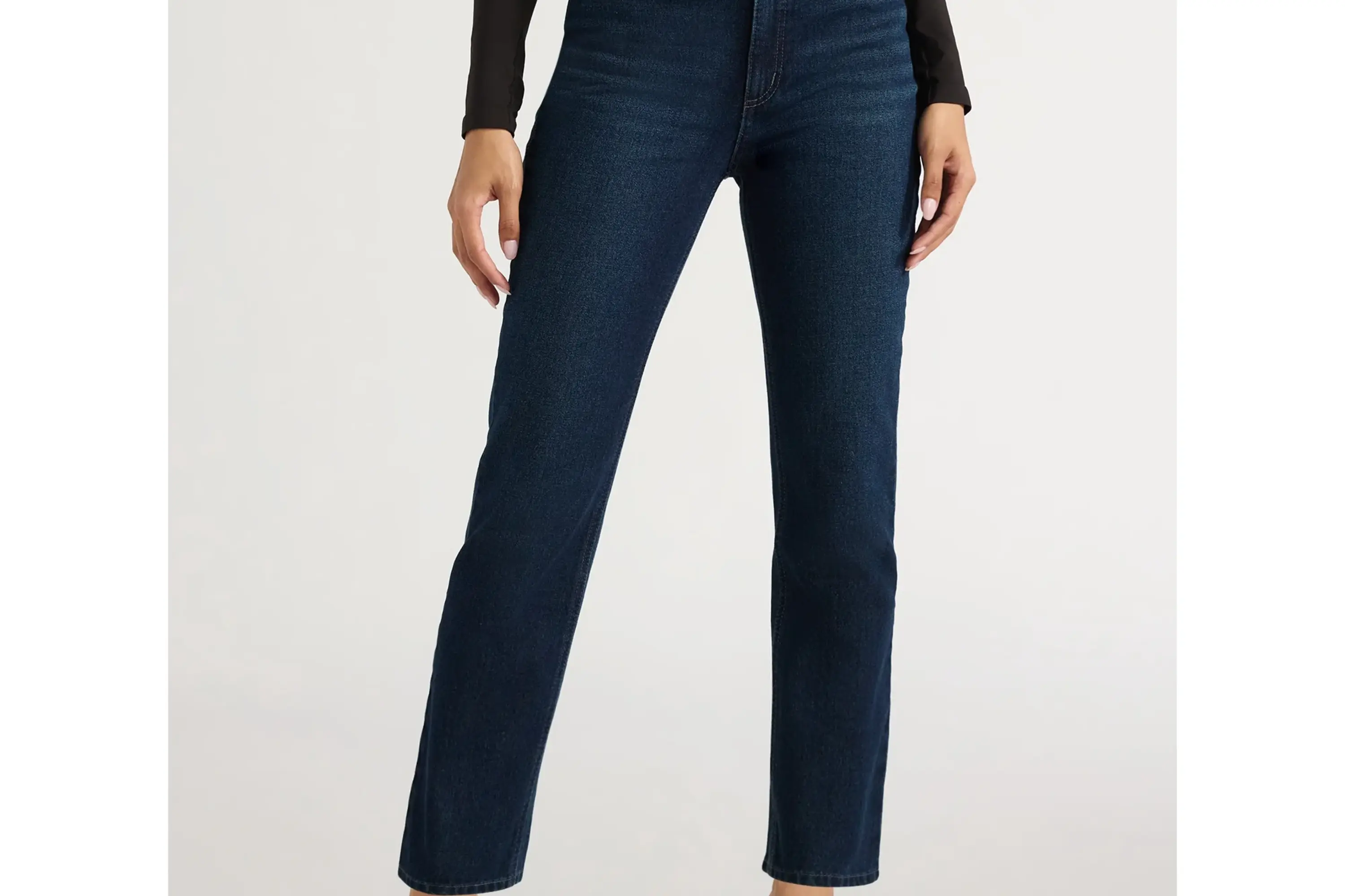 Sofia Jeans Women's Paloma Slim Straight Super High Rise Jeans, 26