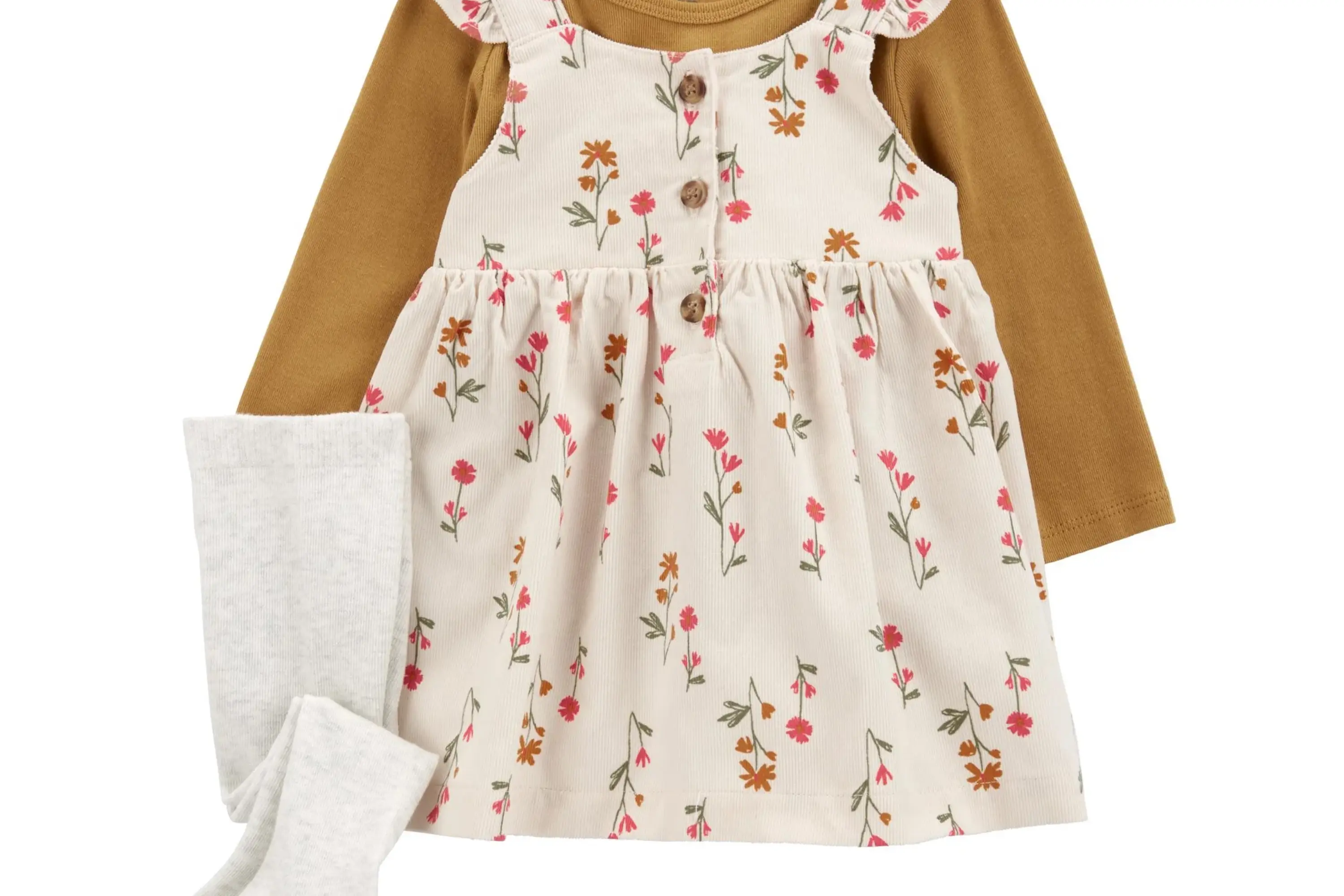 Carter's Child of Mine Baby Girl Dress Set
