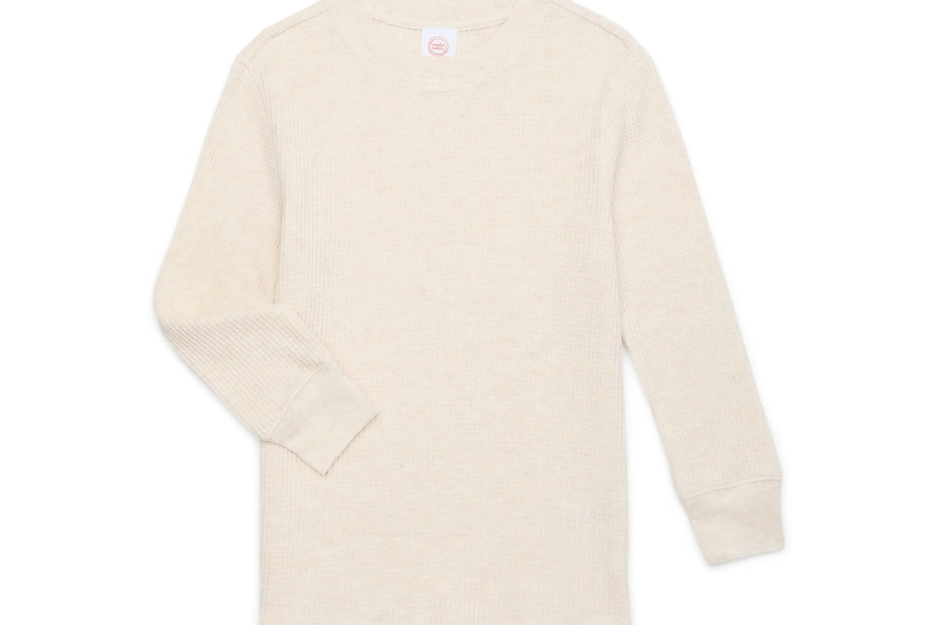 Wonder Nation Boys Thermal Top with Long Sleeves