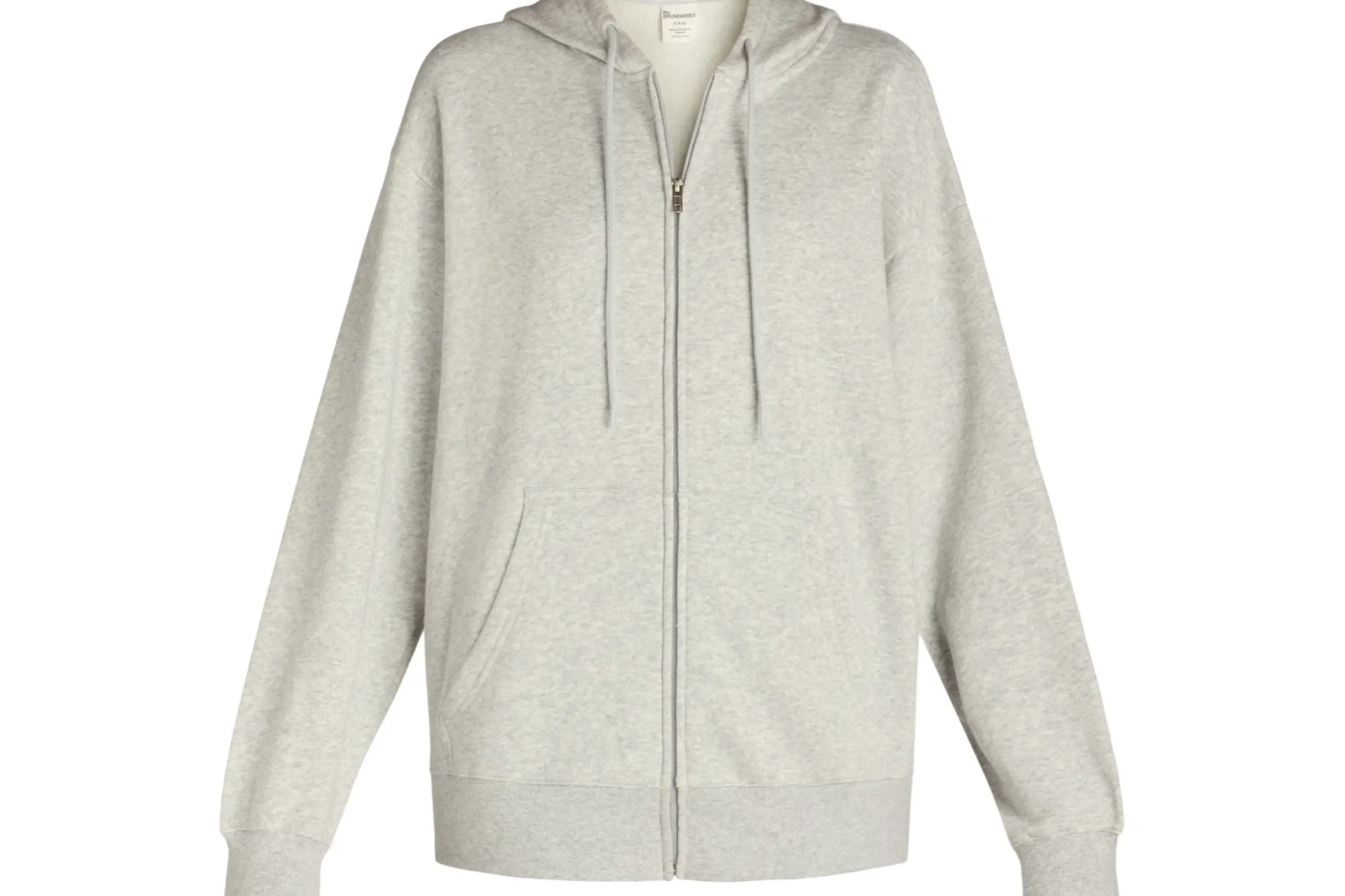 No Boundaries Oversized Zip Hoodie