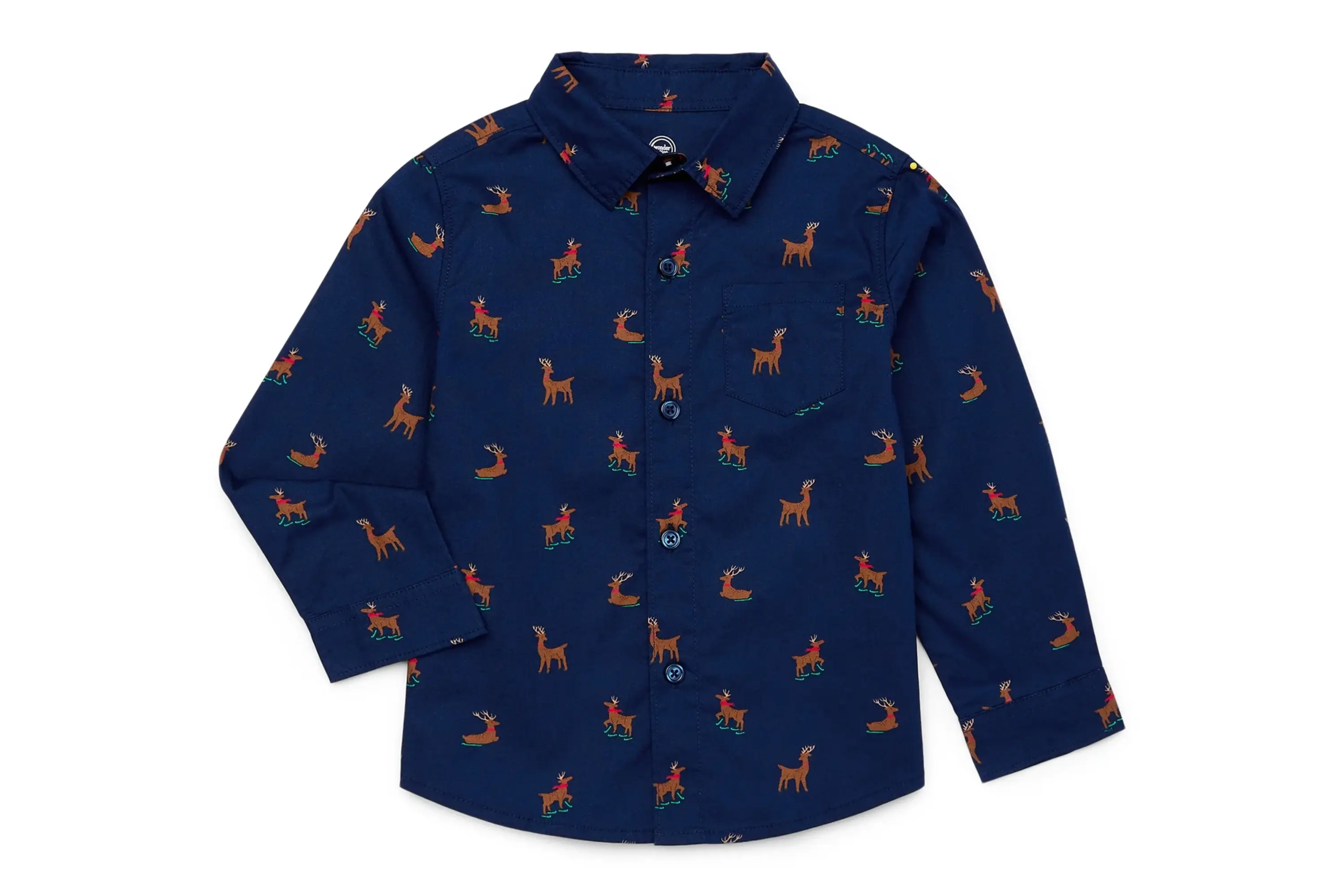 Wonder Nation Toddler Boys Woven Shirt