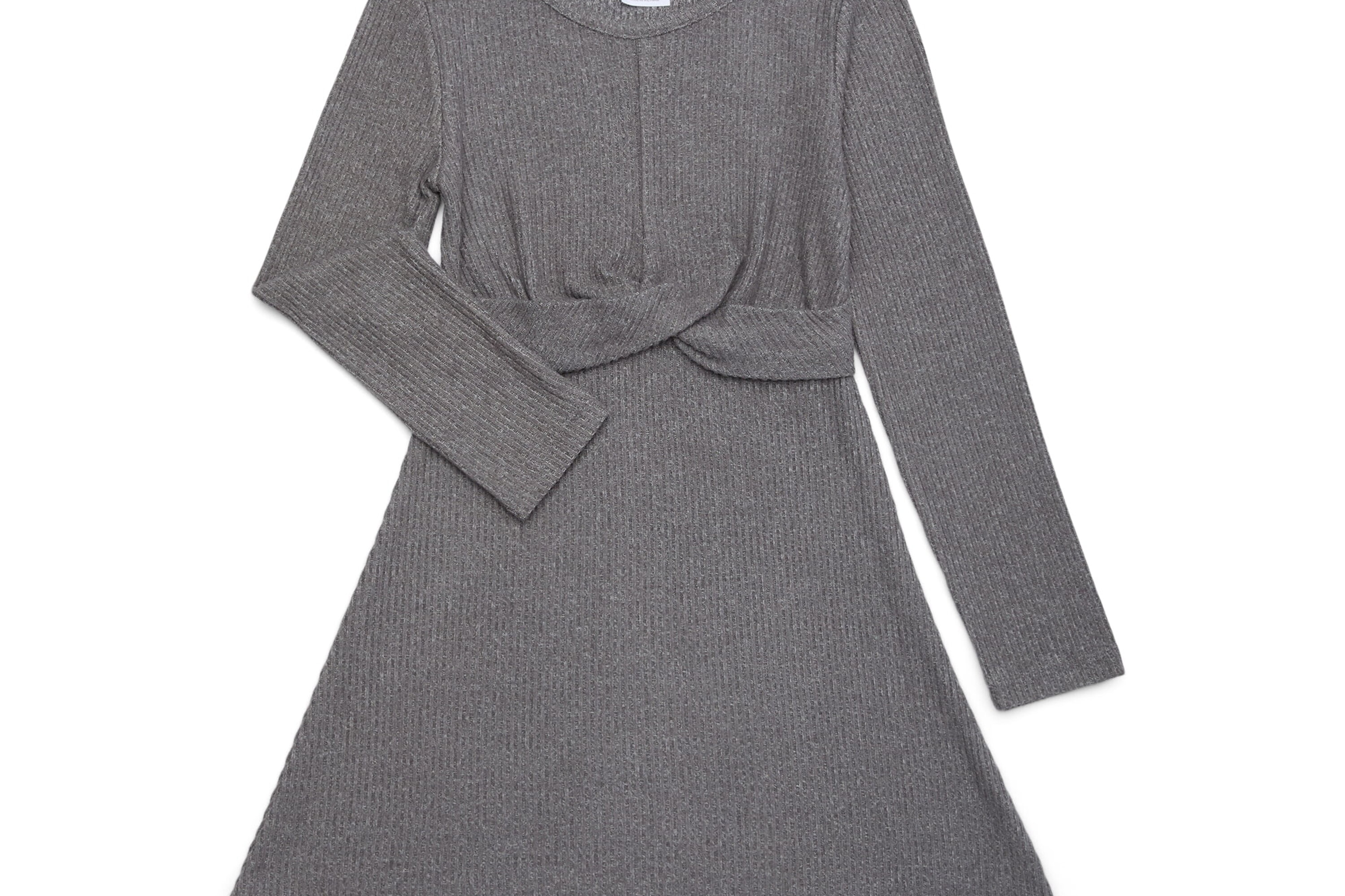 Wonder Nation Girls Twist Front Dress, Sizes 4-18 & Plus