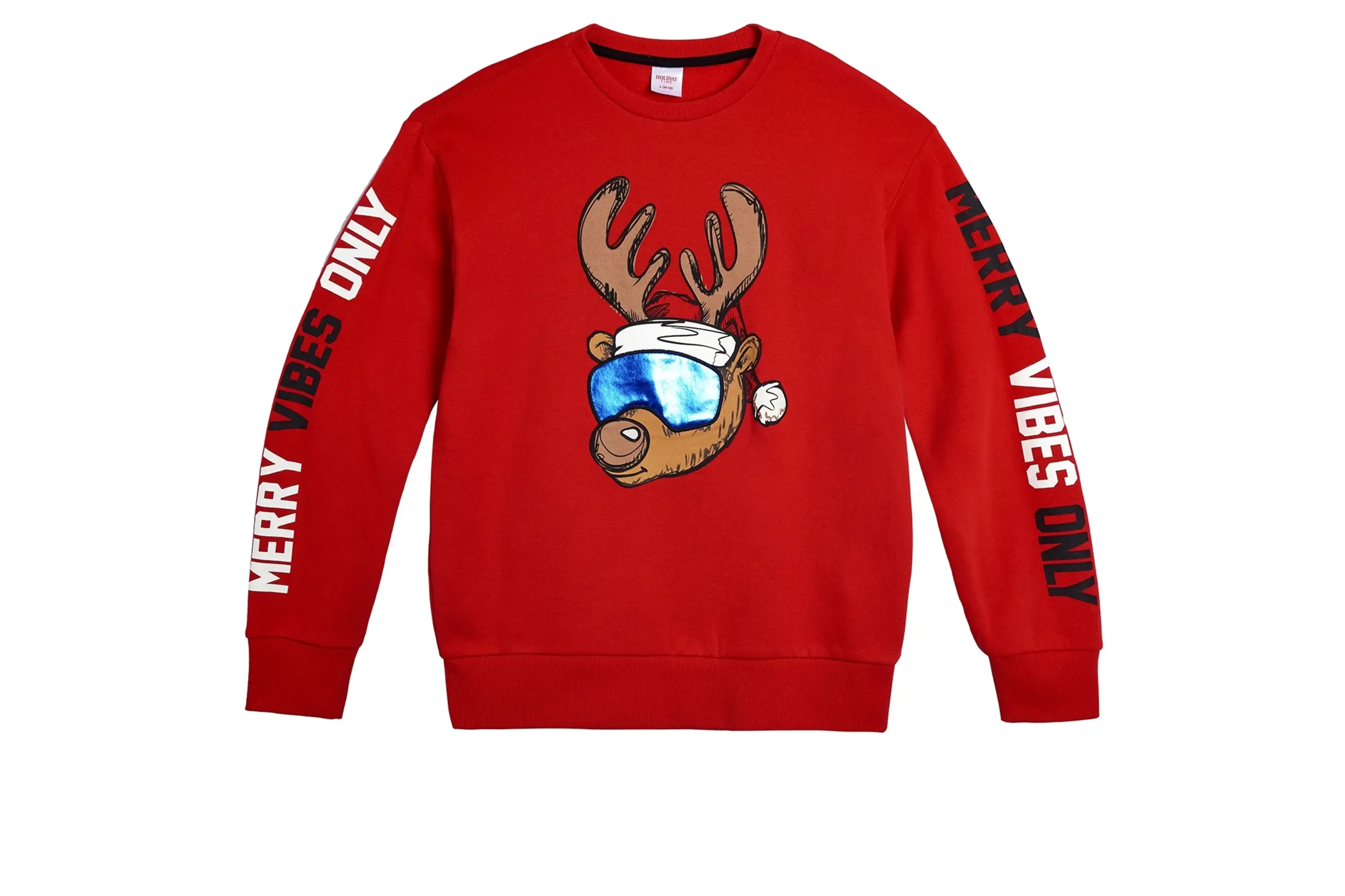 Holiday Time Boys Holiday Sweatshirt, Sizes 4-18 & Husky