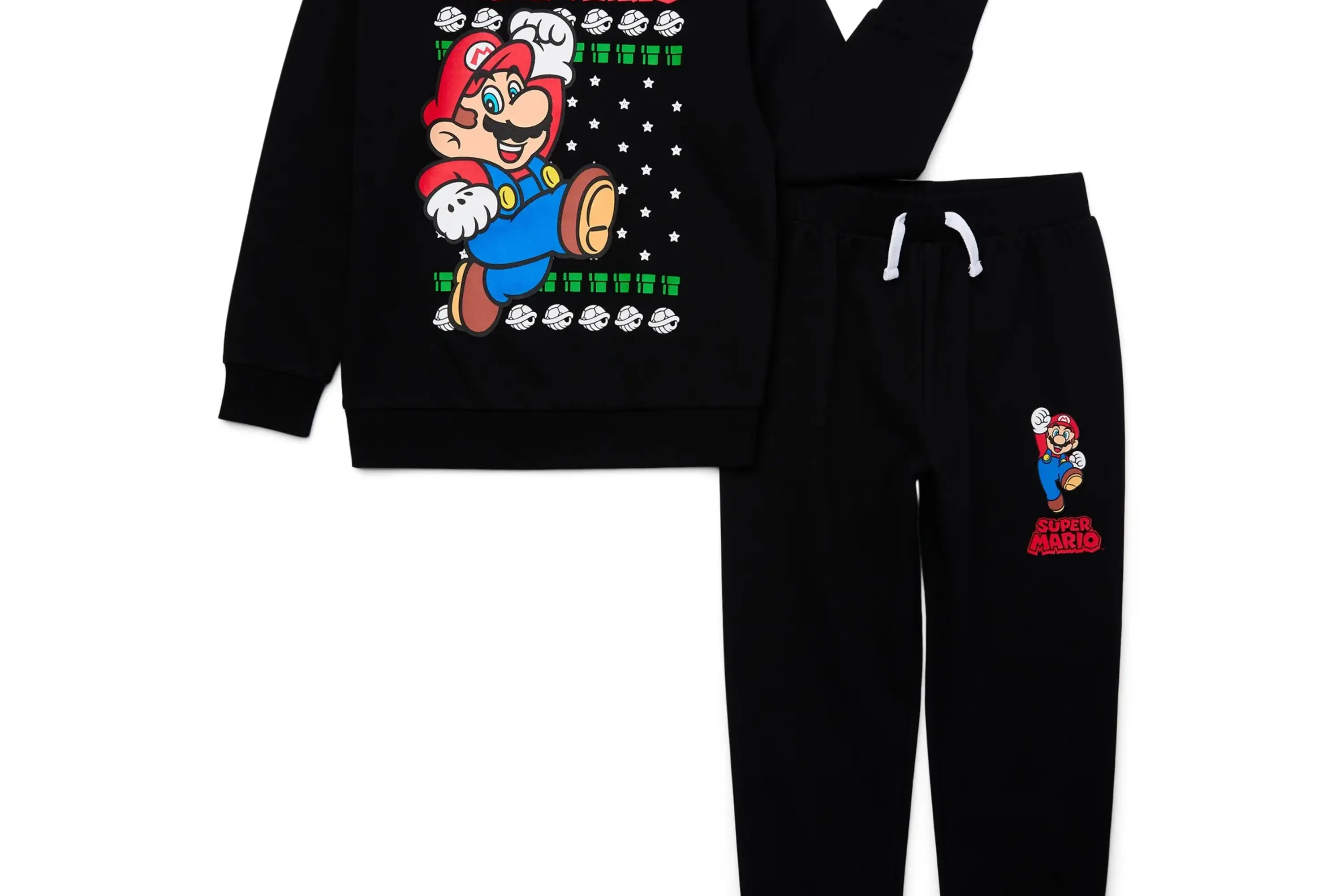 Super Mario Boys Holiday Graphic Set