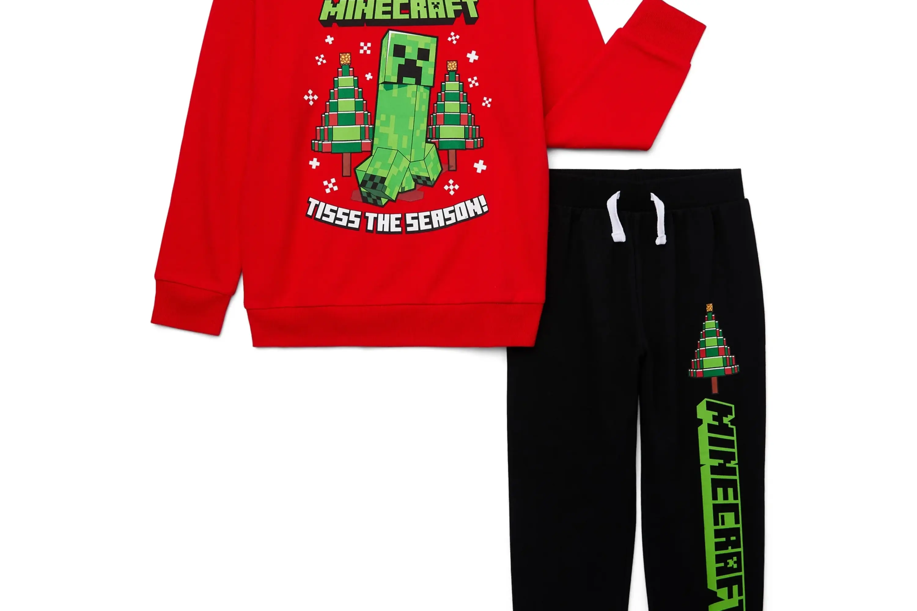 Minecraft Boys Holiday Graphic Set