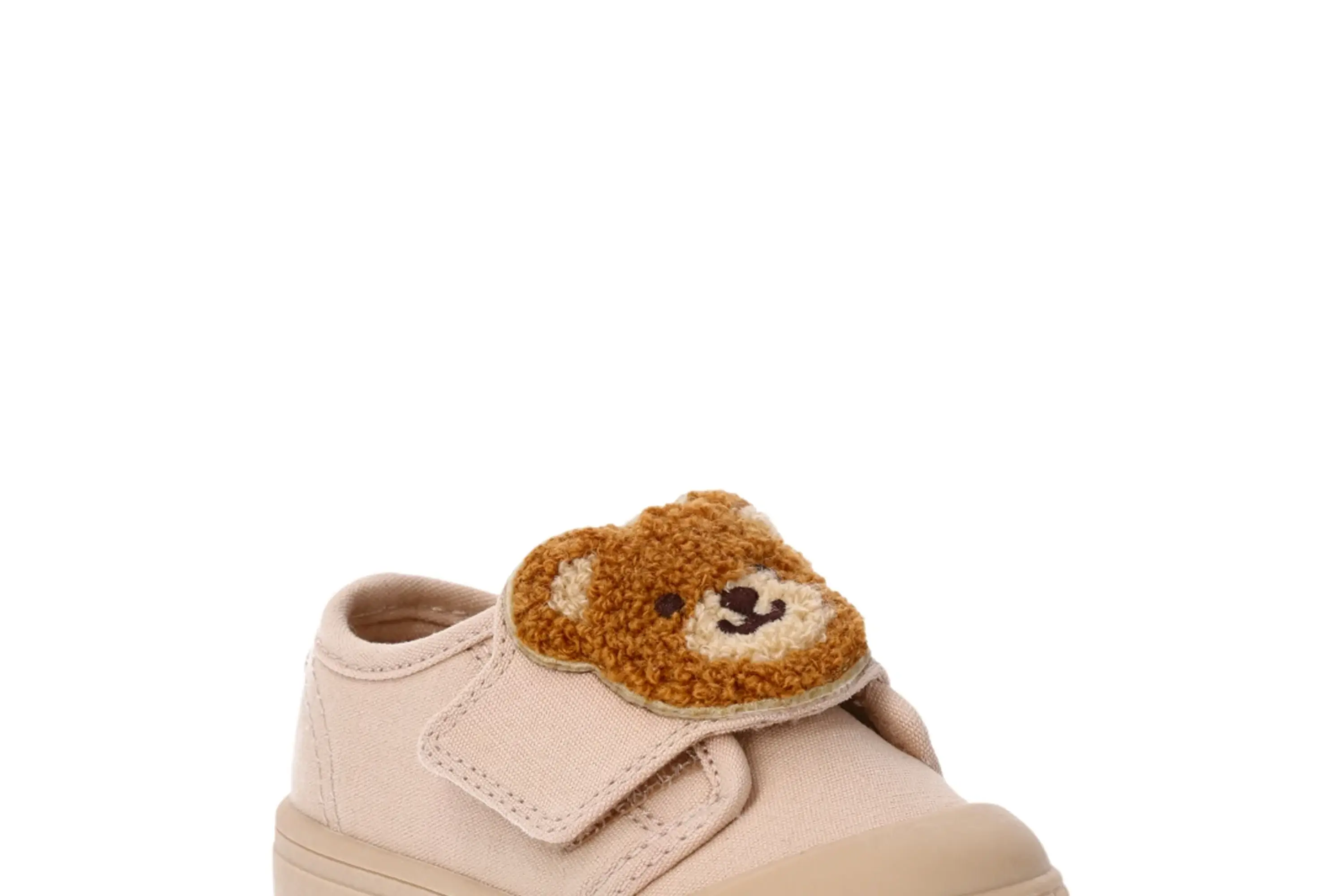 Wonder Nation Baby Boy Teddy Bear Canvas Sneaker