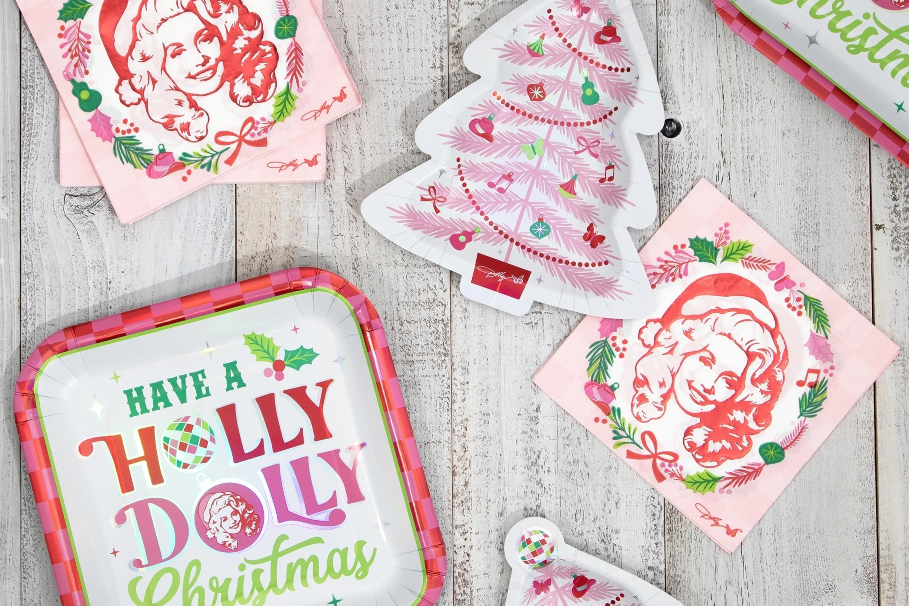 Dolly Parton Holly Dolly Christmas Party Collection