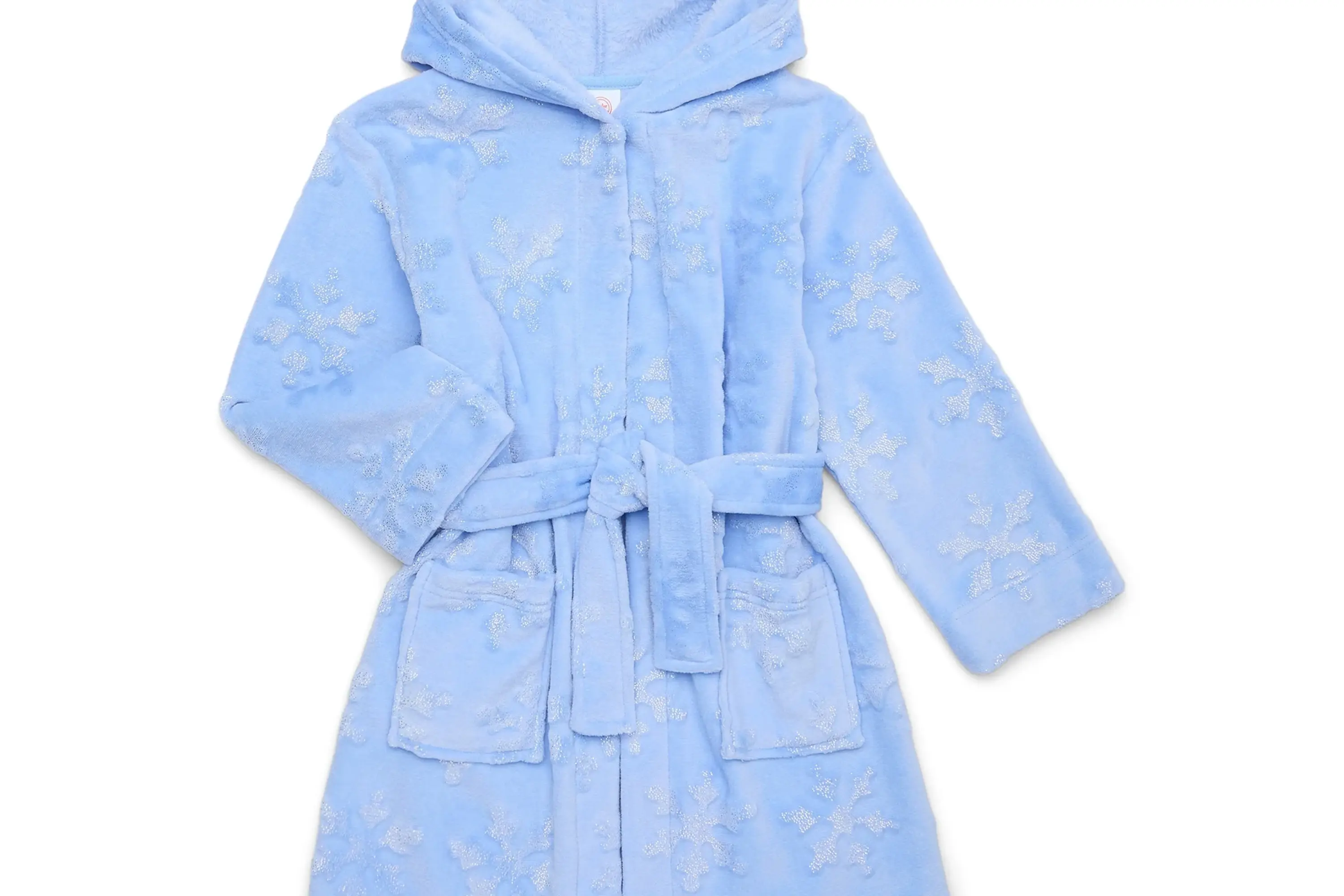 Wonder Nation Girls Plush Fleece Sleep Wrap Robe