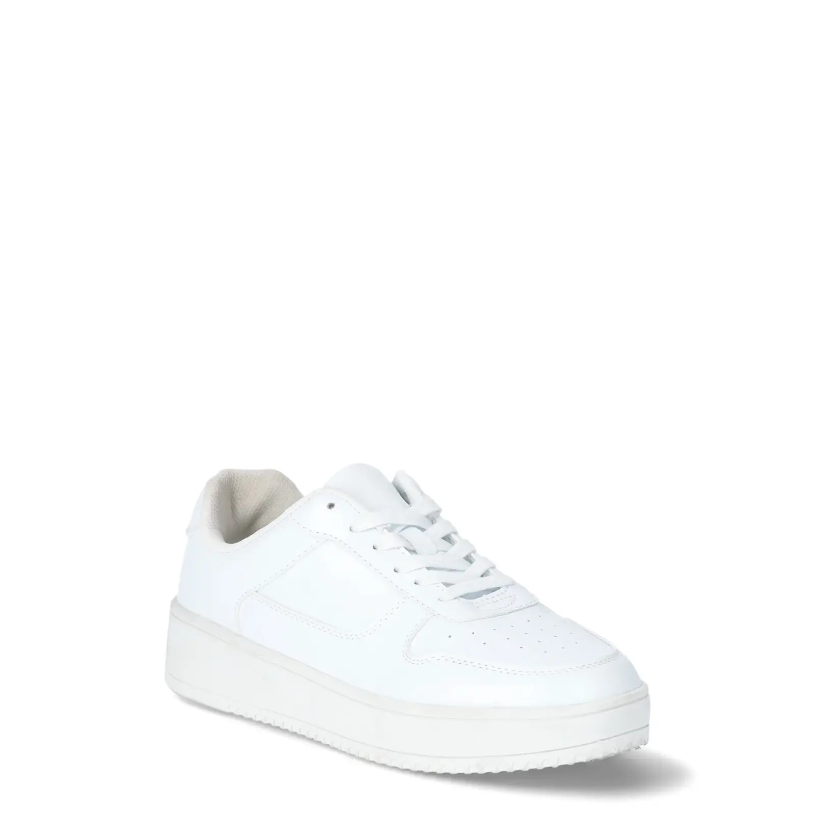 No Boundaries Women's Platform Casual Lace Up Sneakers