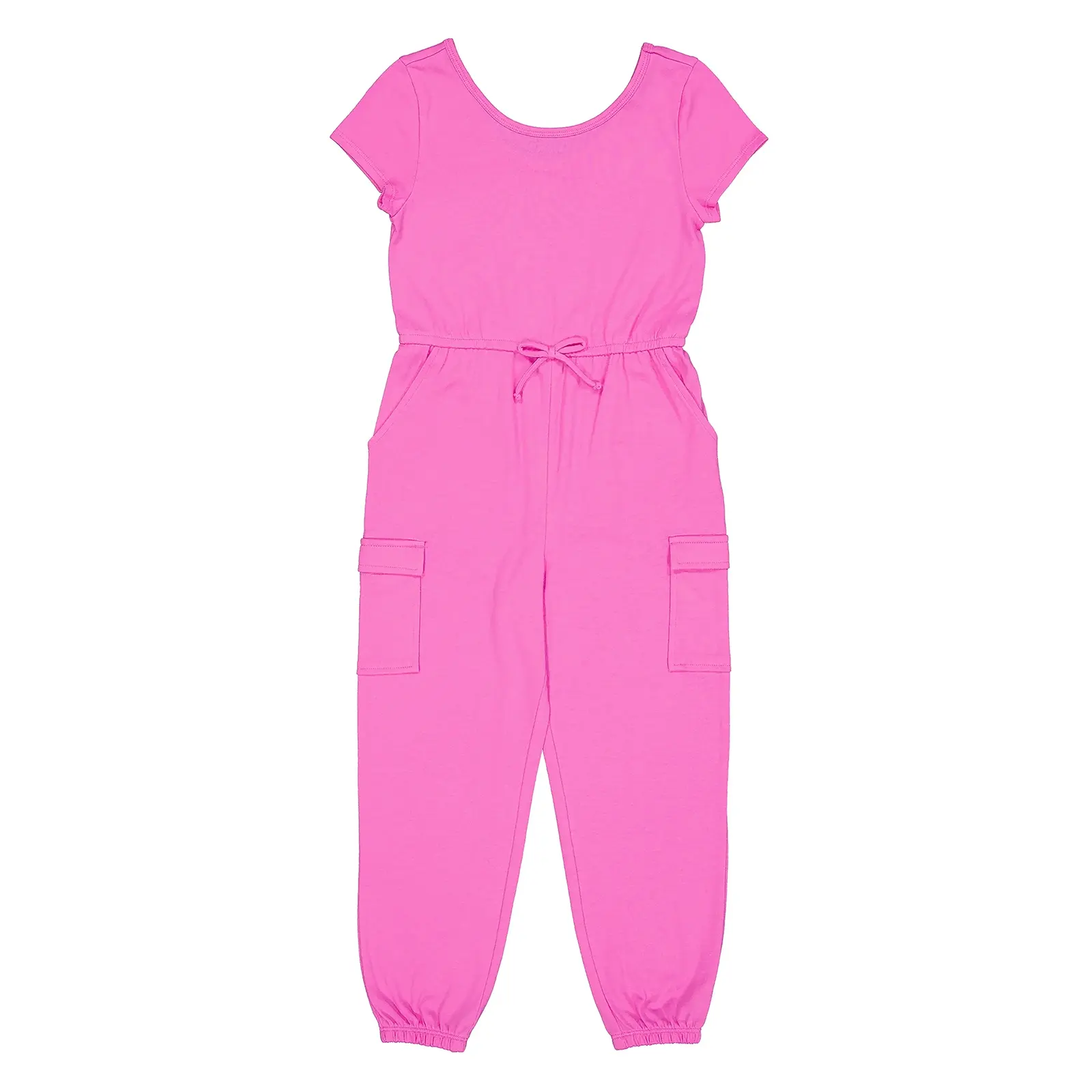 Wonder Nation Girls Short Sleeve Jumpsuit