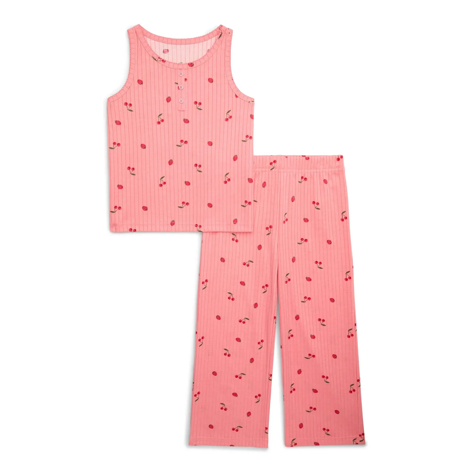 Wonder Nation Girls Lounge Tank Top and Pants Set