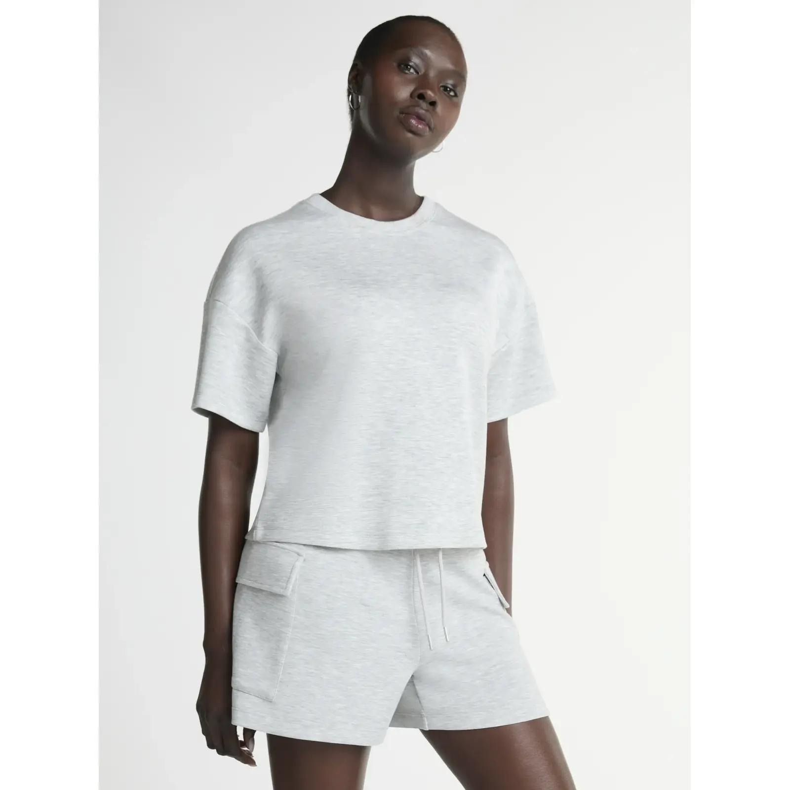 Scoop Ultimate ScubaKnit Boxy Tee