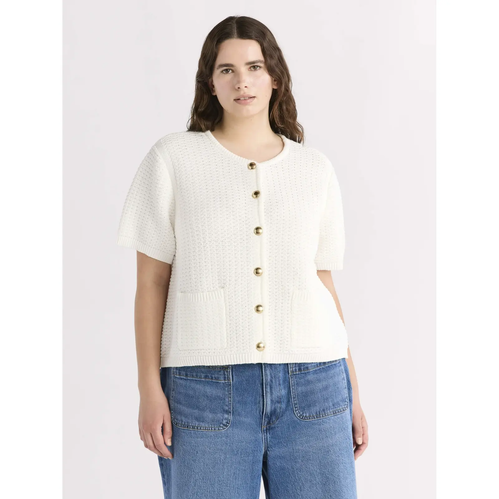 Free Assembly Crochet Cardigan Sweater