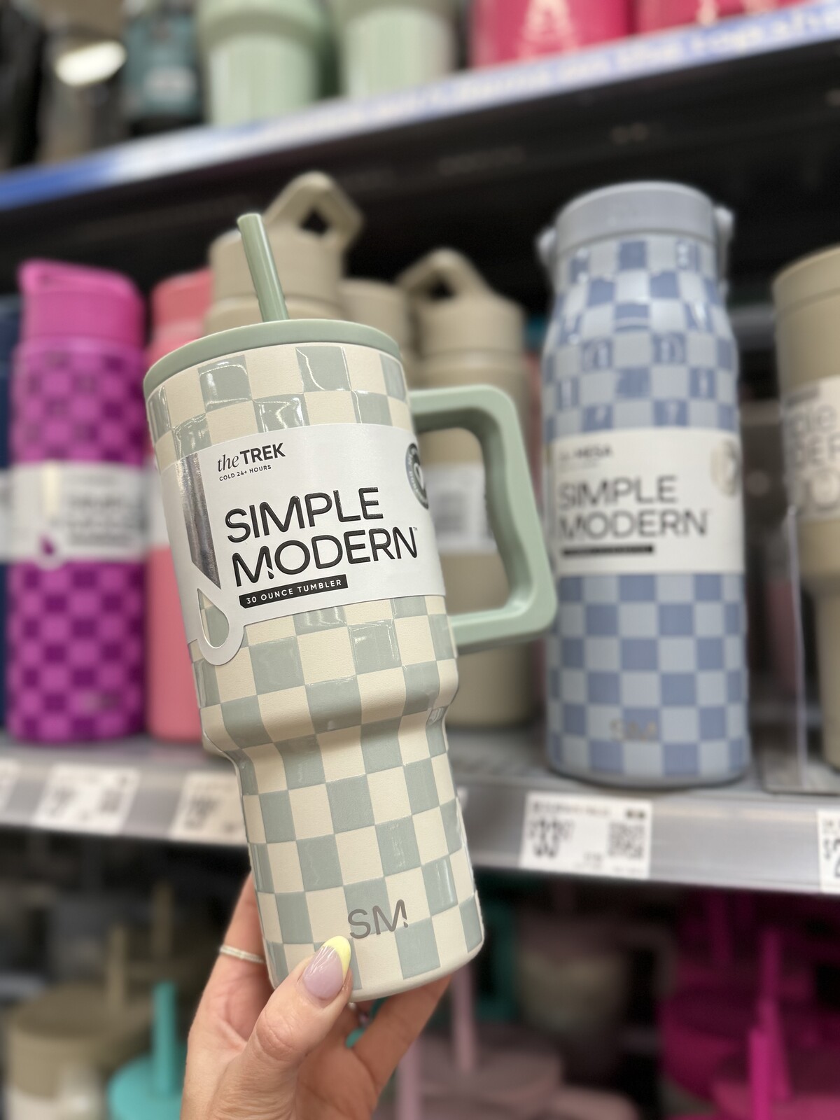 Simple Modern Insulated Stainless Steel Checkmate Tumbler and Water Bottle