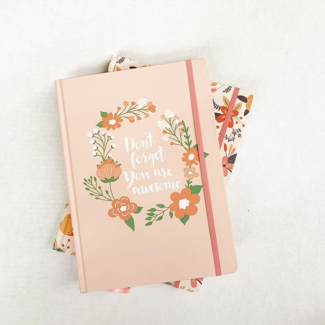Pen + Gear Floral Hardcover Journal