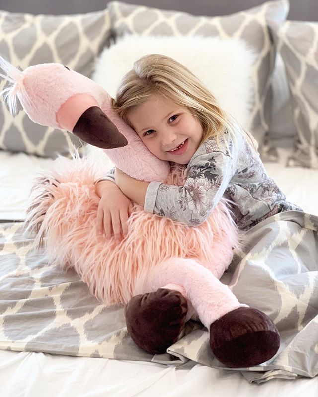 Way To Celebrate Plush Flamingo