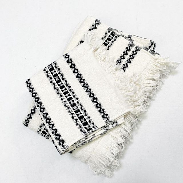 Tribal chic hand towel sale