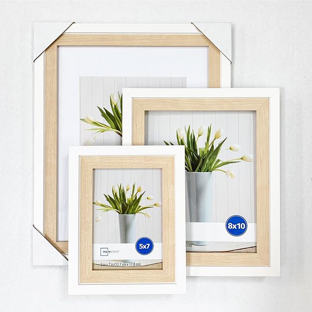 Mainstays 2-Tone Wood Photo Frames