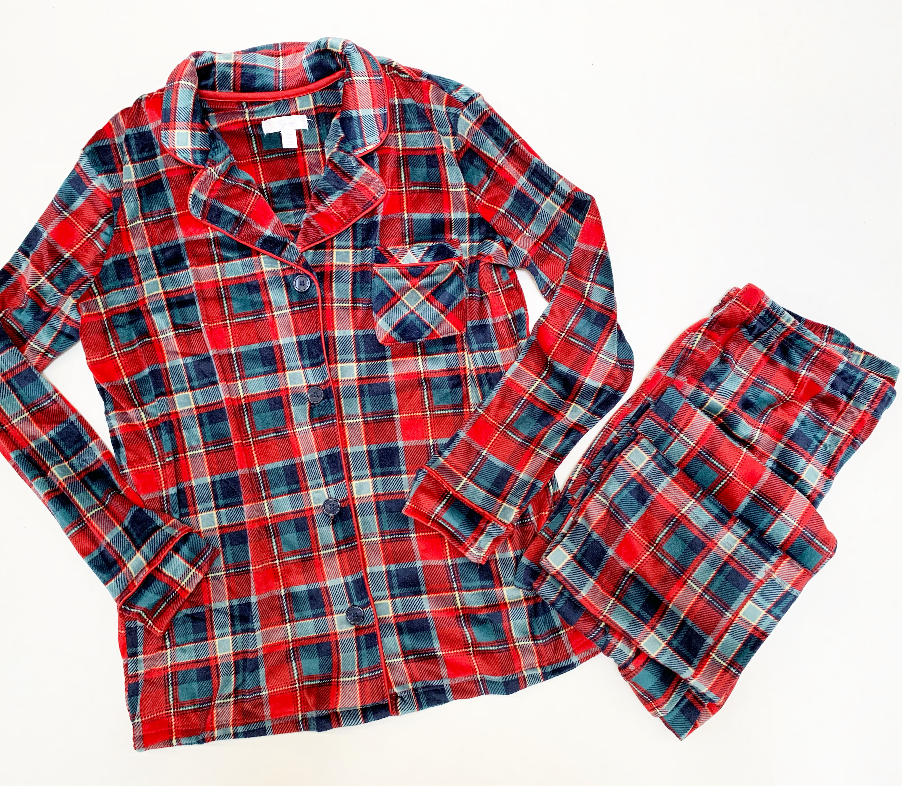 Secret Treasures Traditional Notch Collar PJ's