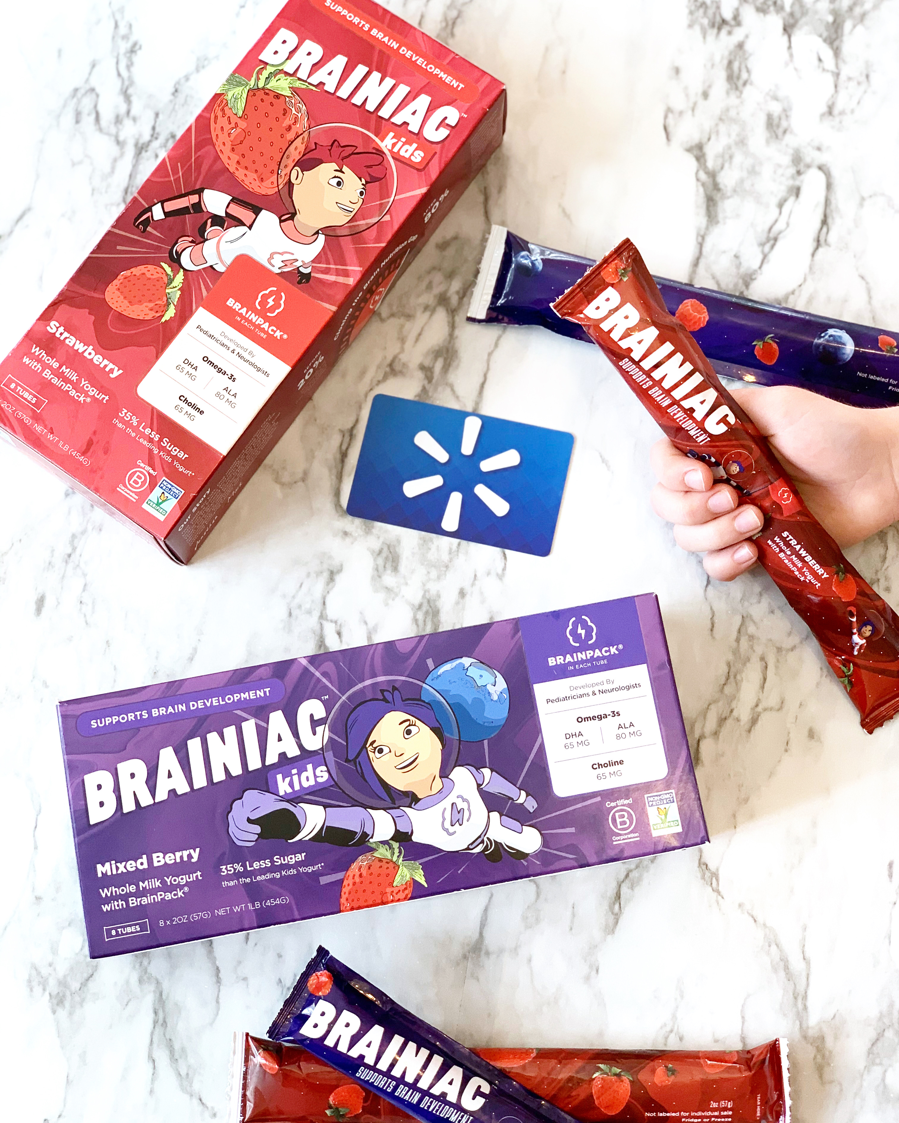 Brainiac Kids Yogurt Instagram Giveaway