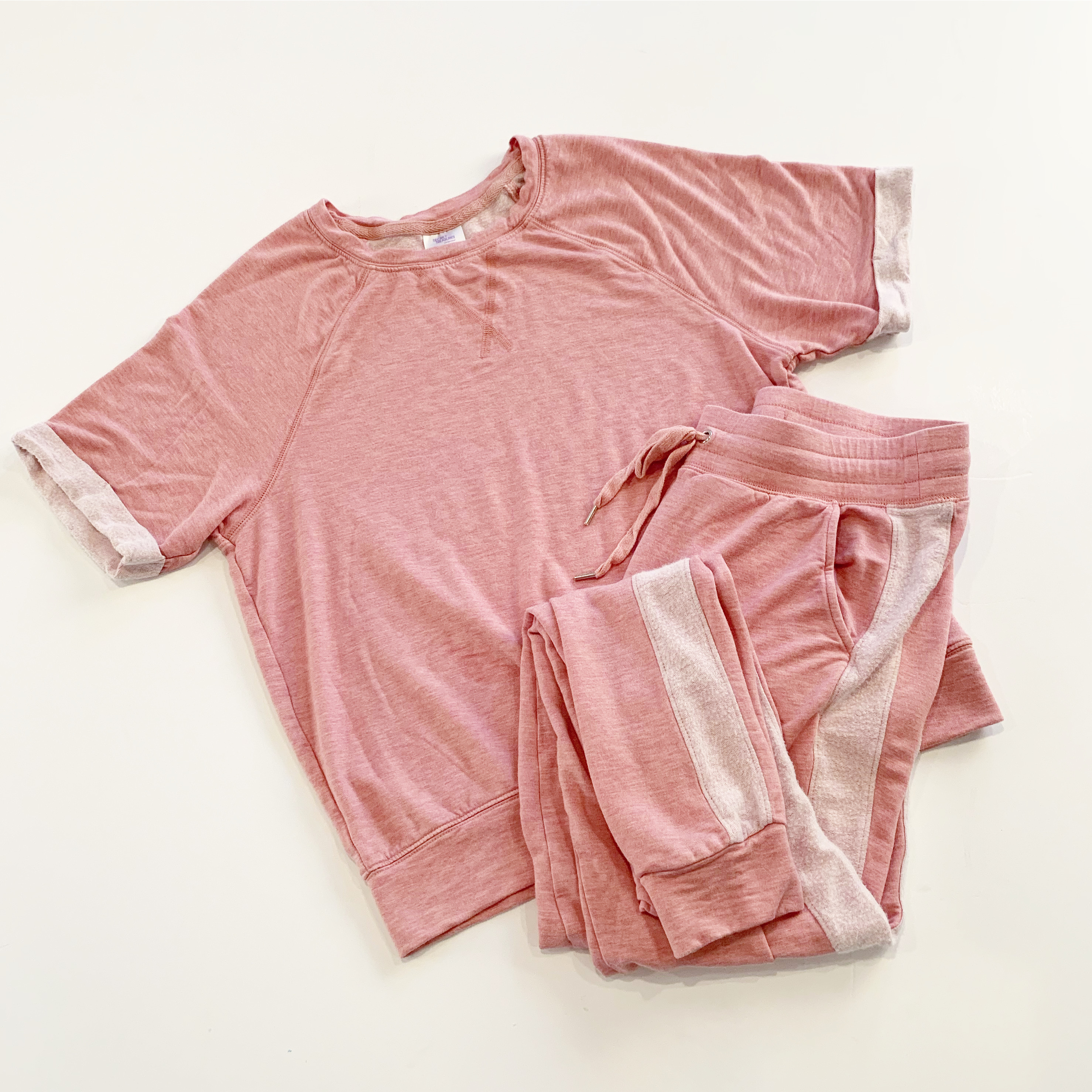 Secret Treasures Short Sleeve Jogger Sleep Set