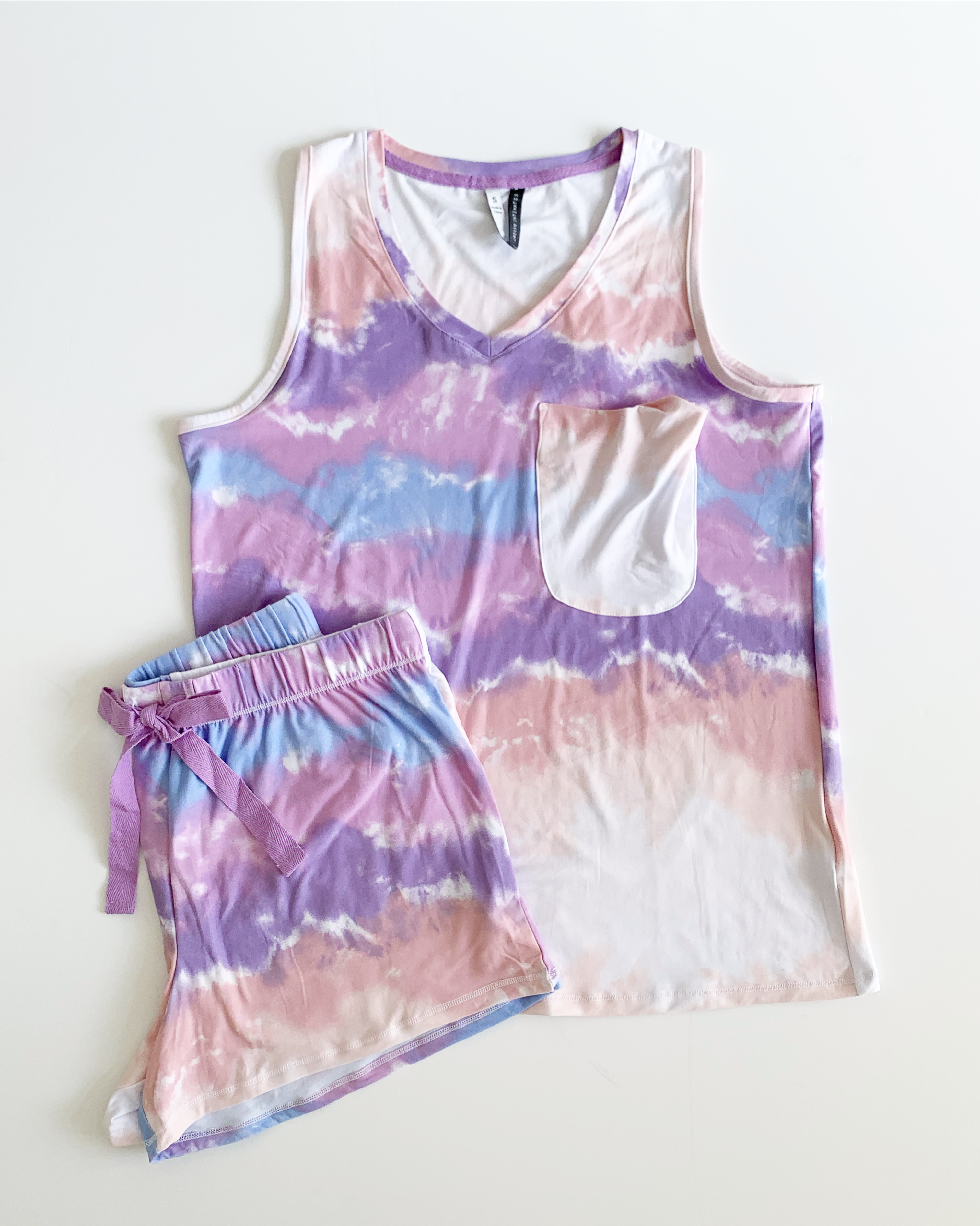 Jaclyn Intimates Dip Dye Pajama Set