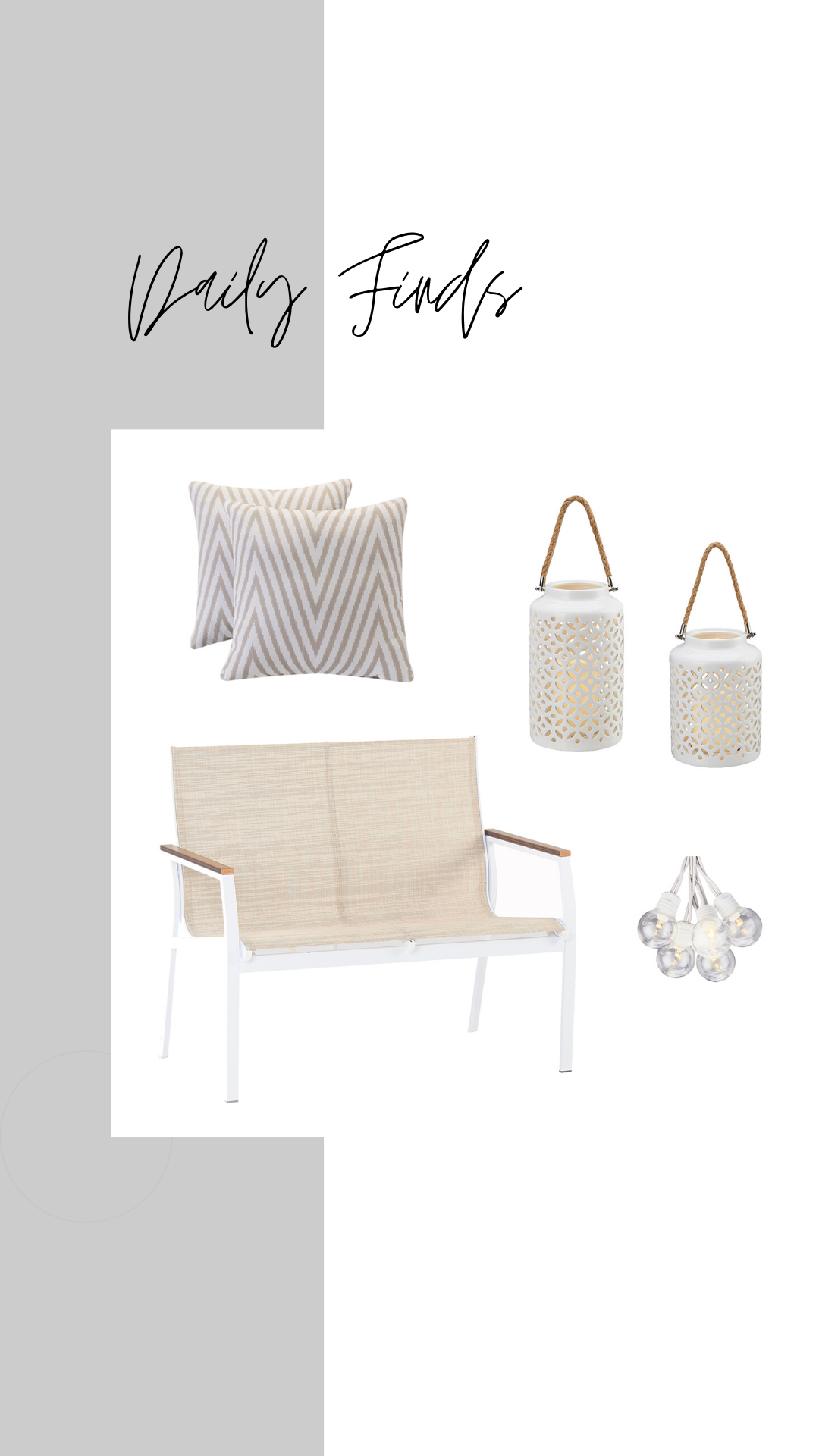 Neutral Outdoor Finds