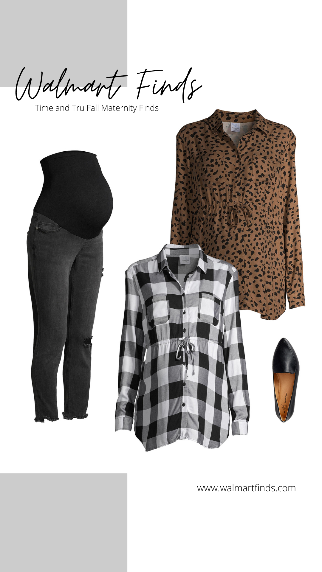 Time and Tru Fall Maternity Finds