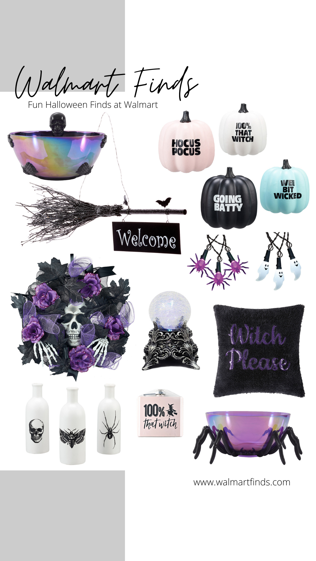 Fun Halloween Decor Finds at Walmart