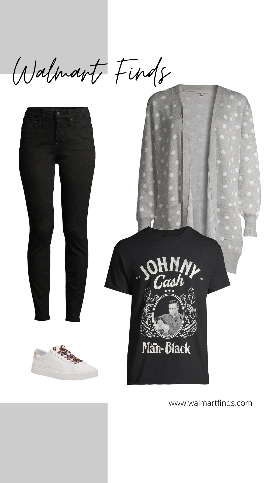 Outfit Inspo - Heart N Crush Dot Cardigan