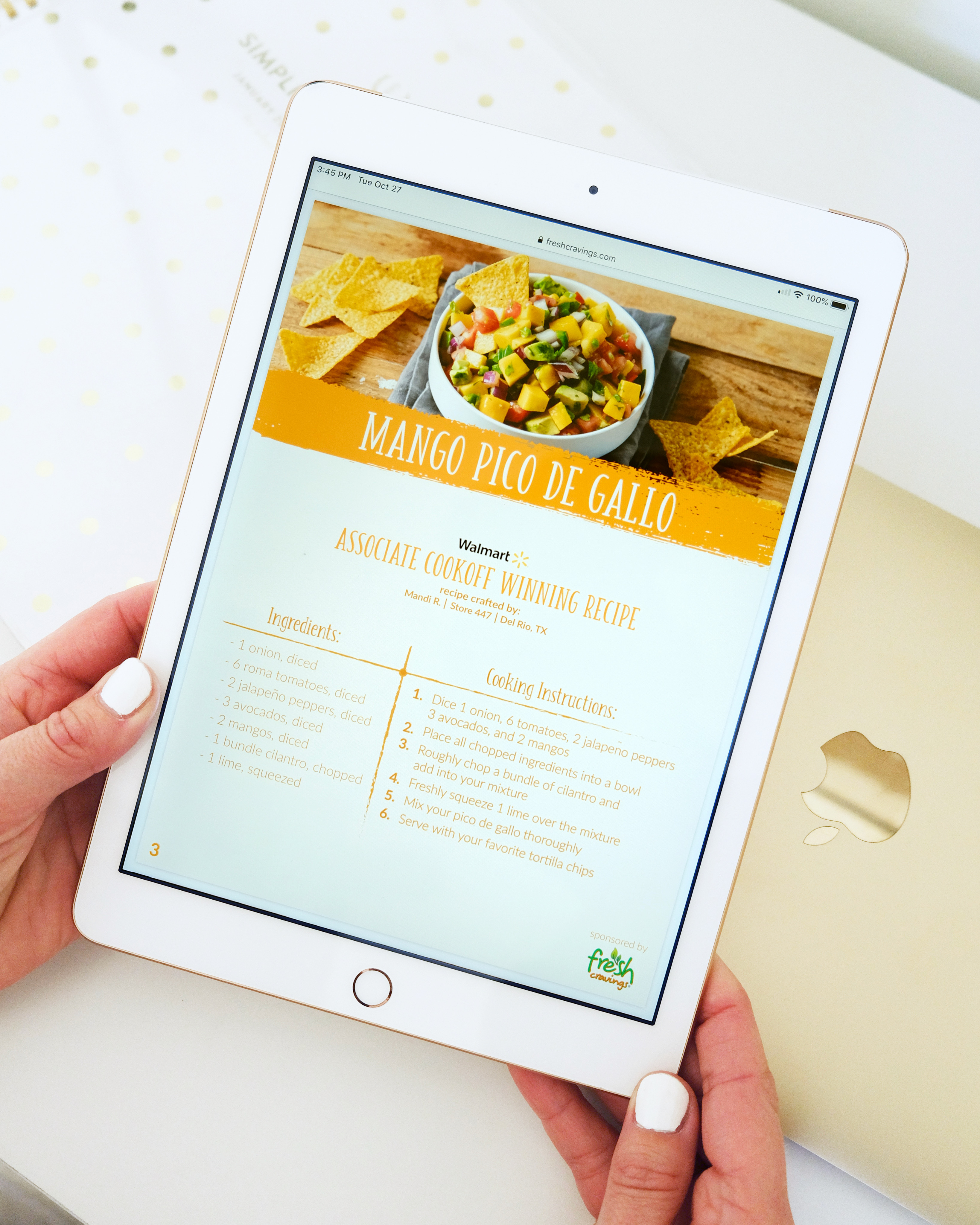 Walmart Associate Cookoff Recipe E-Book