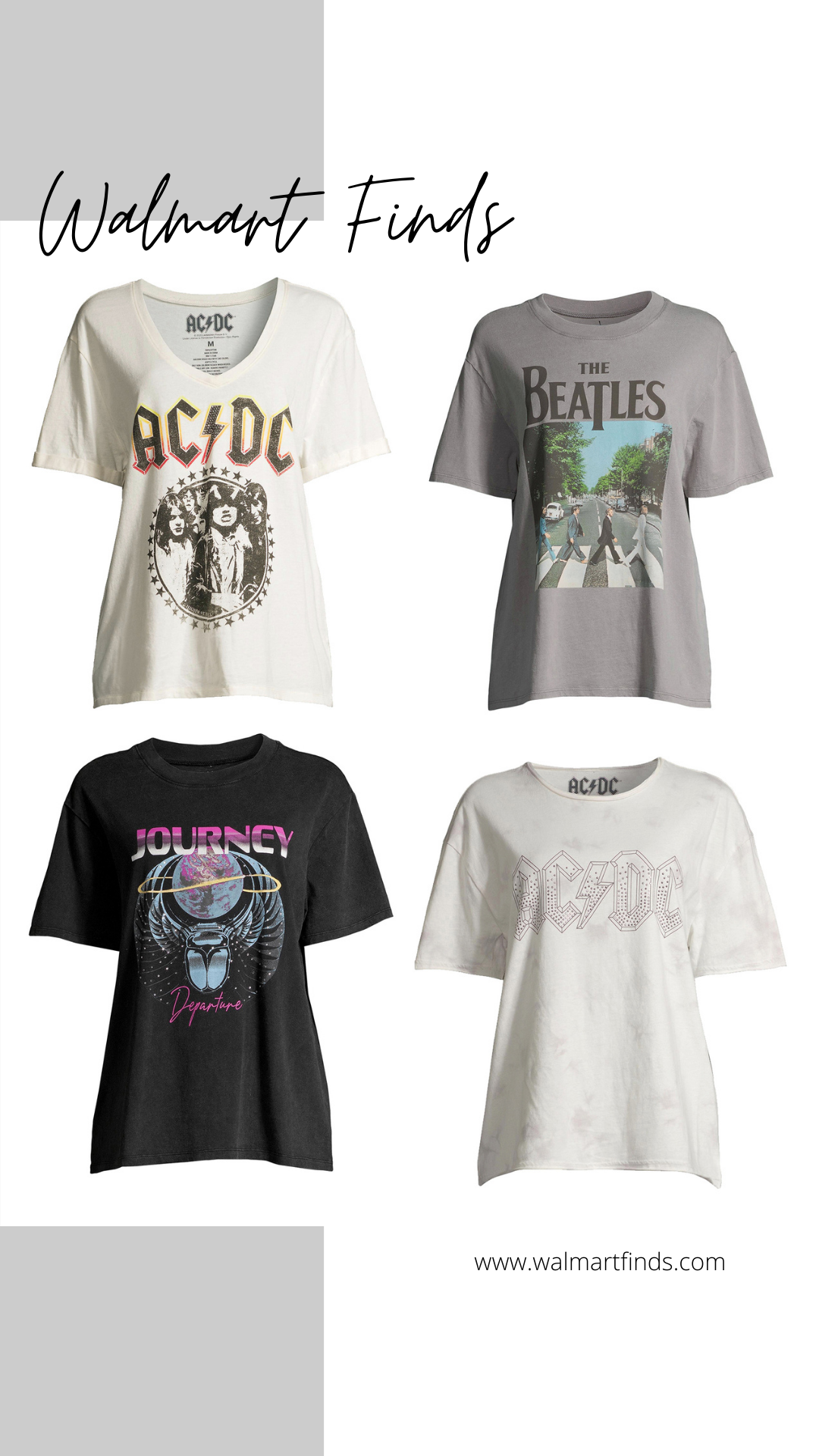 Scoop Boyfriend Graphic T-Shirts