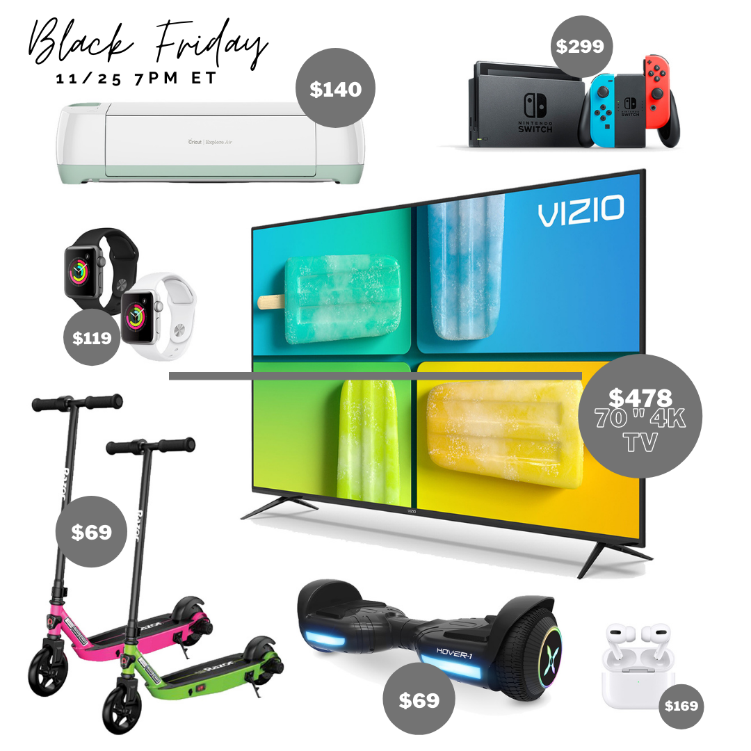 Black Friday Deals Online 11/25 at 7PM ET