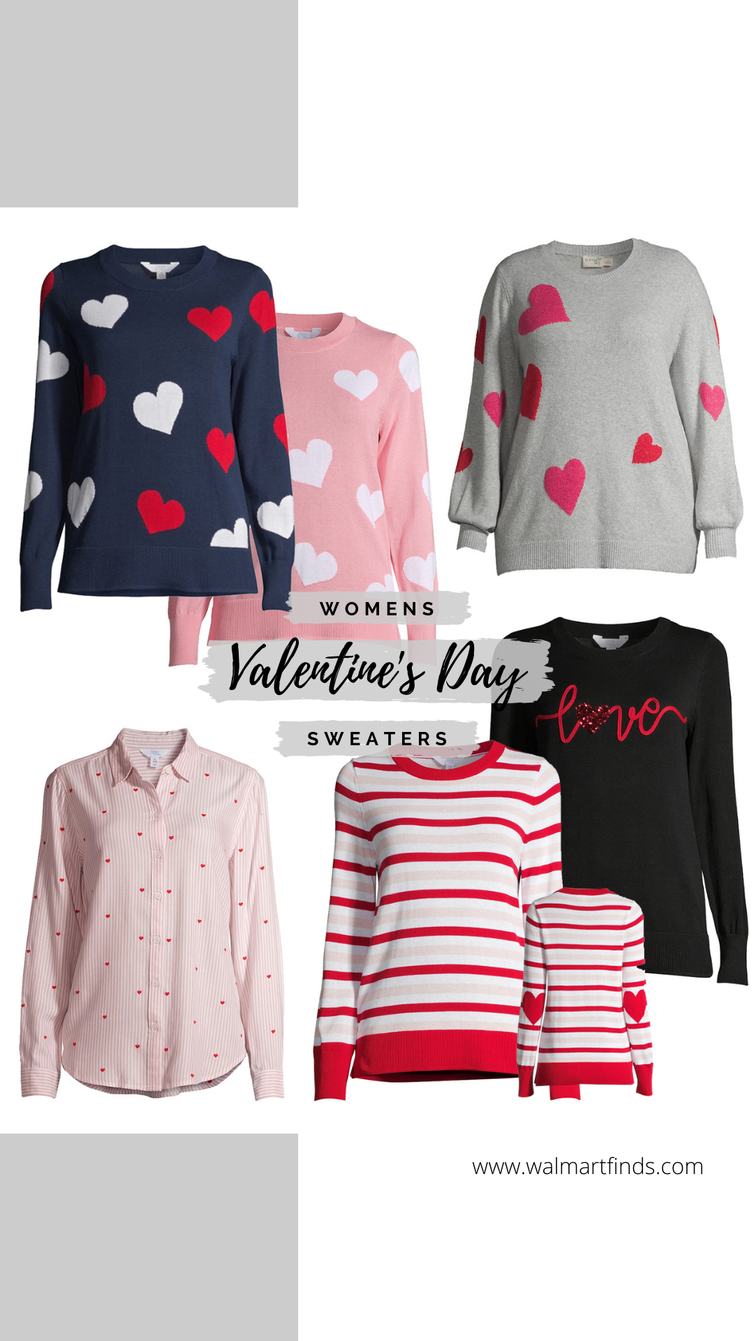 Womens Valentine's Day Sweaters