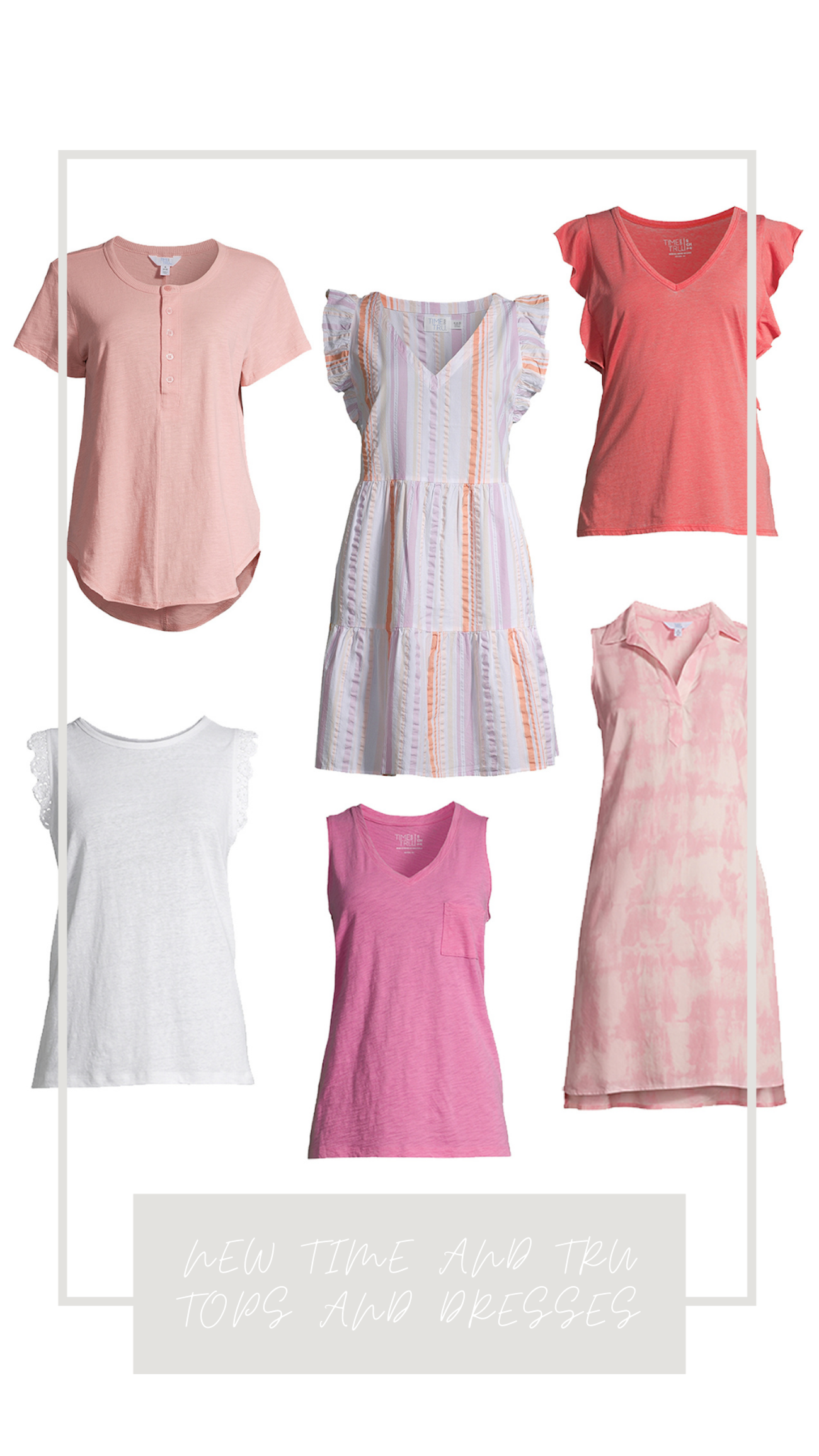 New Time and Tru Dresses and Tops Walmart Finds
