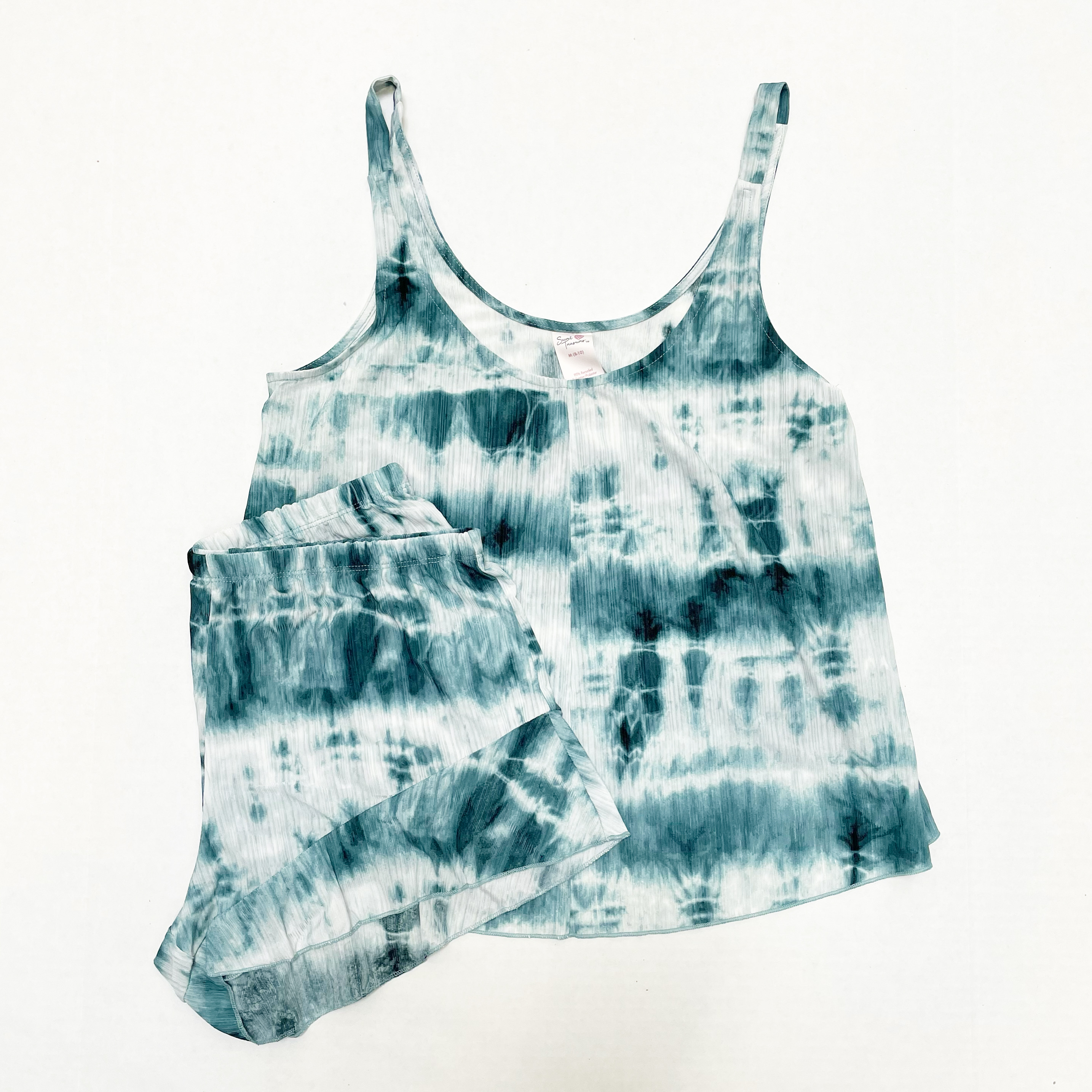 Secret Treasures Tie-Dye Knit Cami Sleep Set