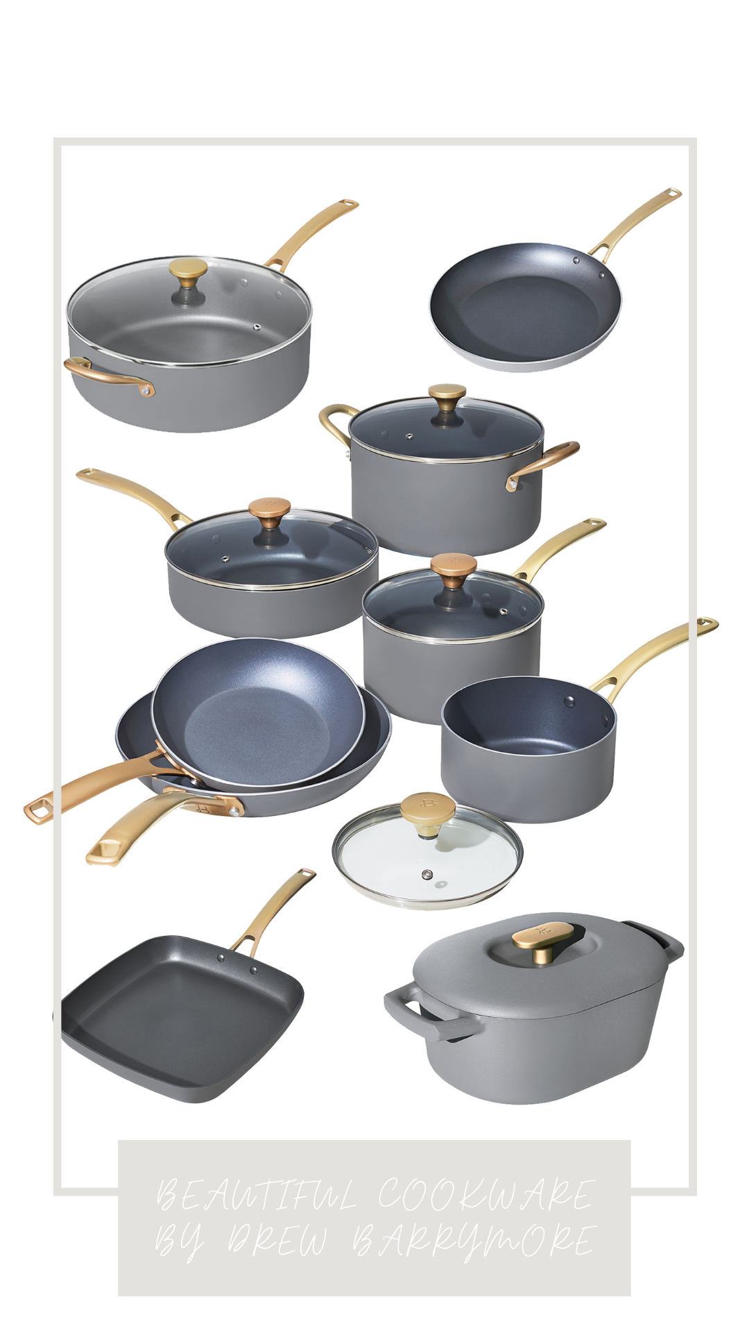 Beautiful Cookware by Drew Barrymore