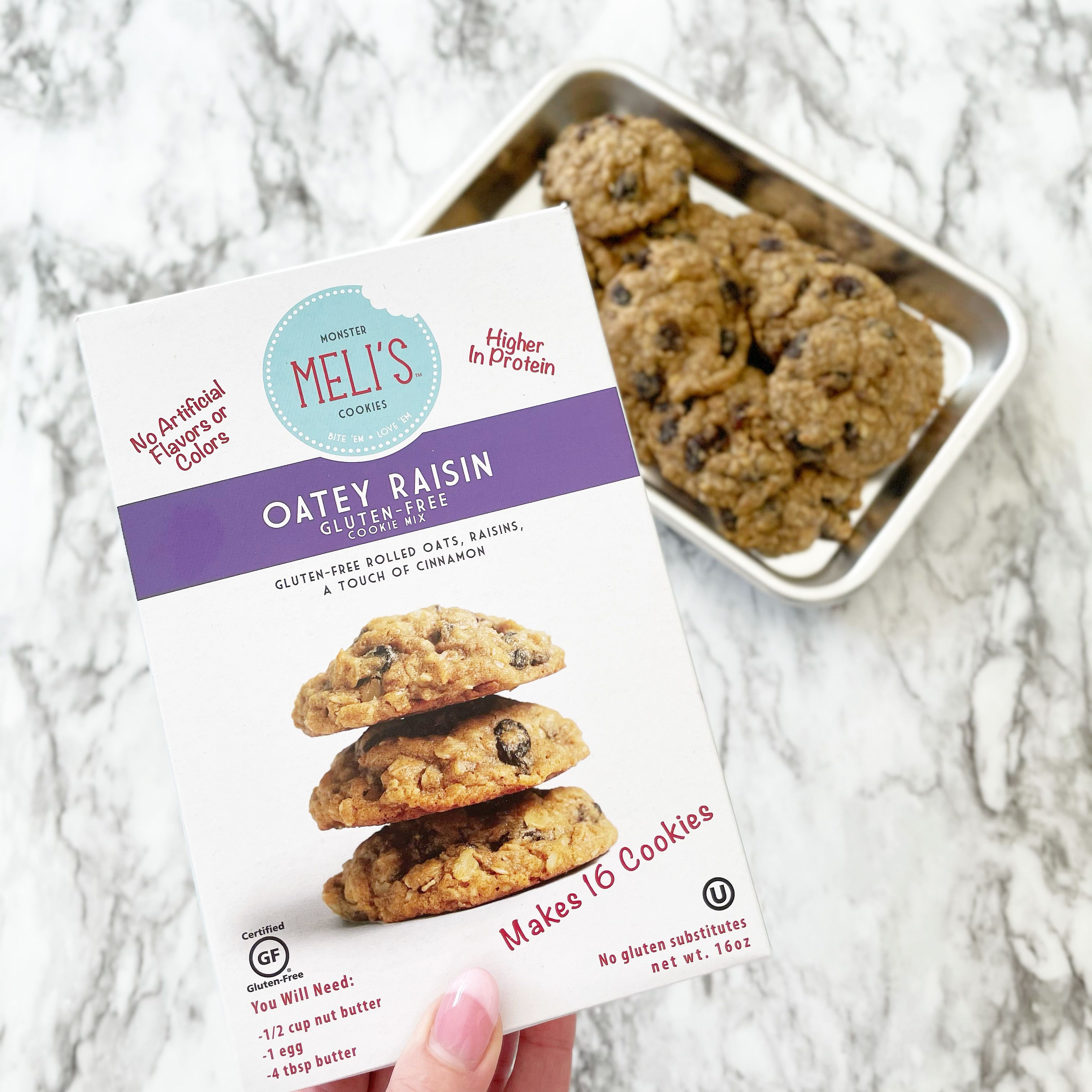 Meli's Monster Cookies Oatey Raisin Cookie Mix
