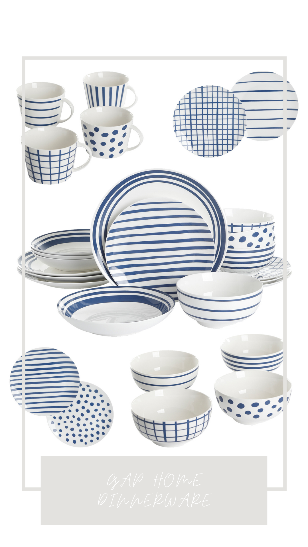 New Gap Home Dinnerware