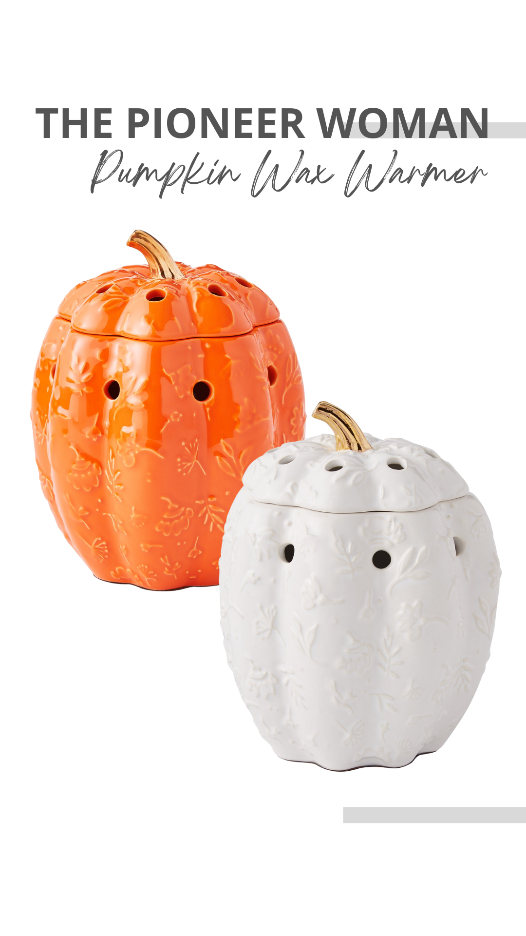 The Pioneer Woman Pumpkin Wax Warmer