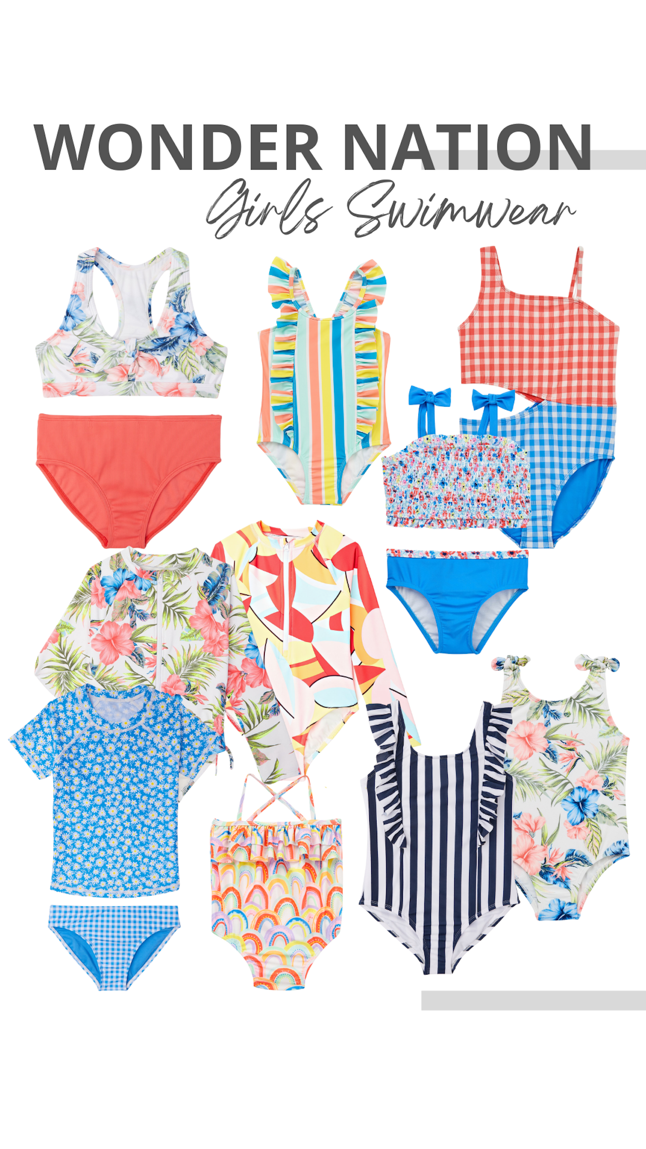 Wonder nation swimwear hot sale