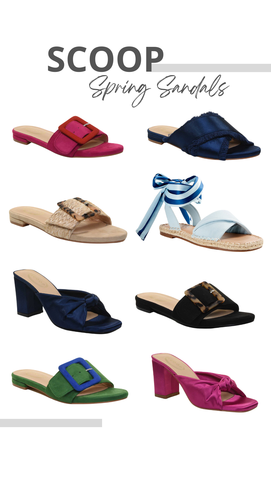 Scoop Spring Sandals