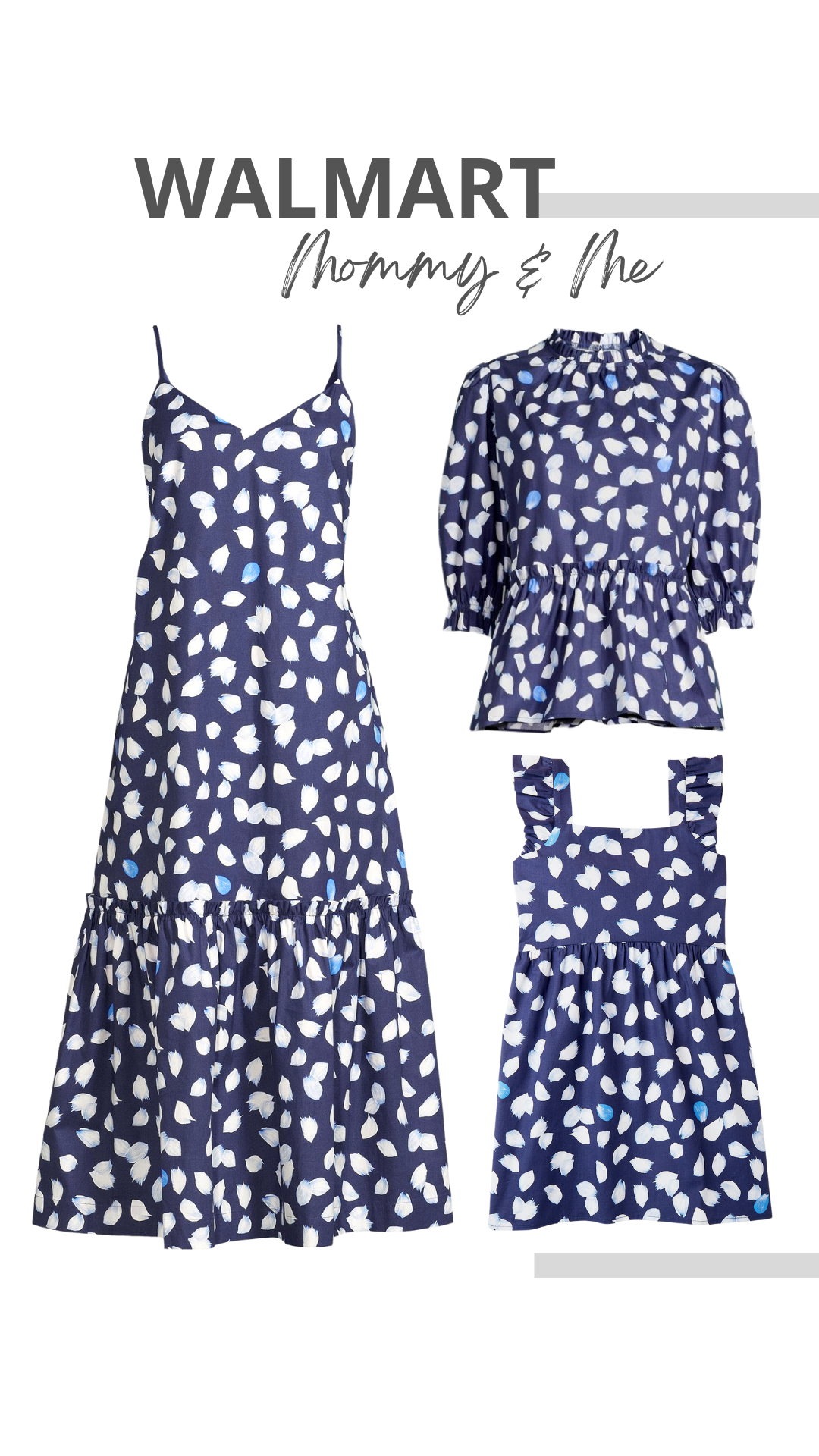 Scoop Mommy & Me Matching Outfits at Walmart