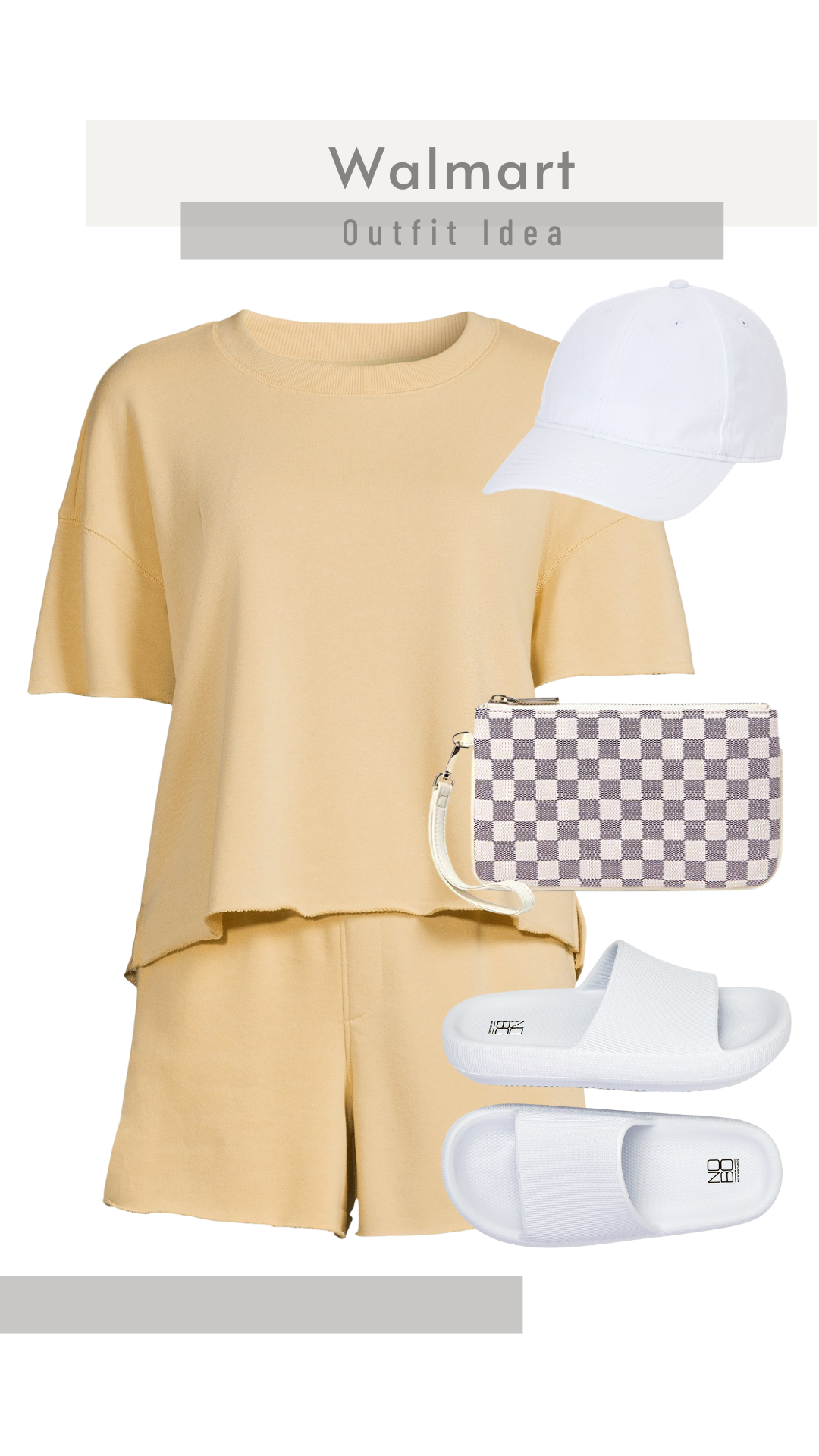 Walmart Outfit Idea - Casual and Comfy Matching Set