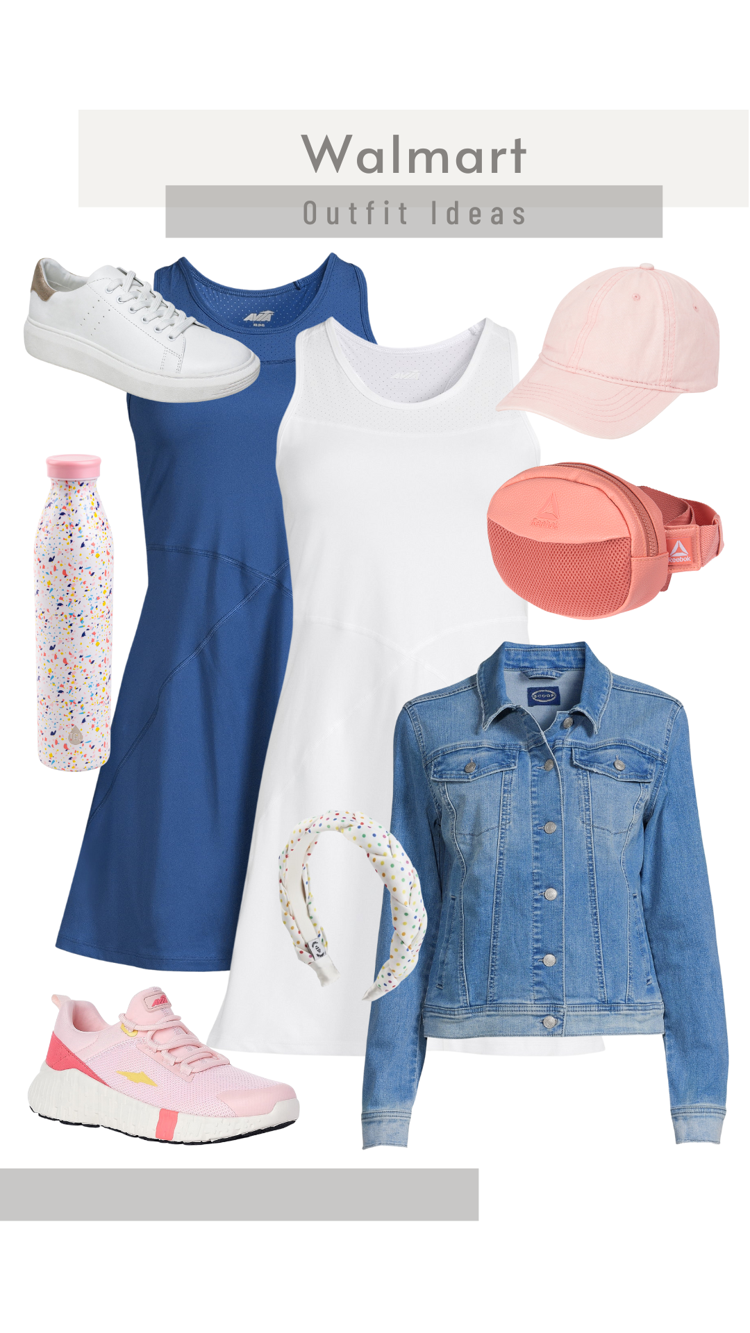 Walmart Outfit Ideas - Two Ways To Style An Active Dress