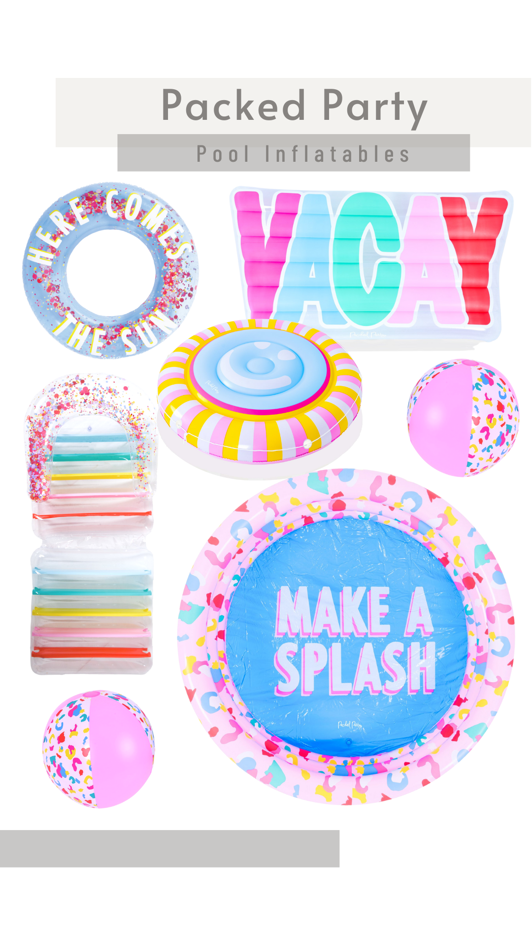 Packed Party Pool Inflatables