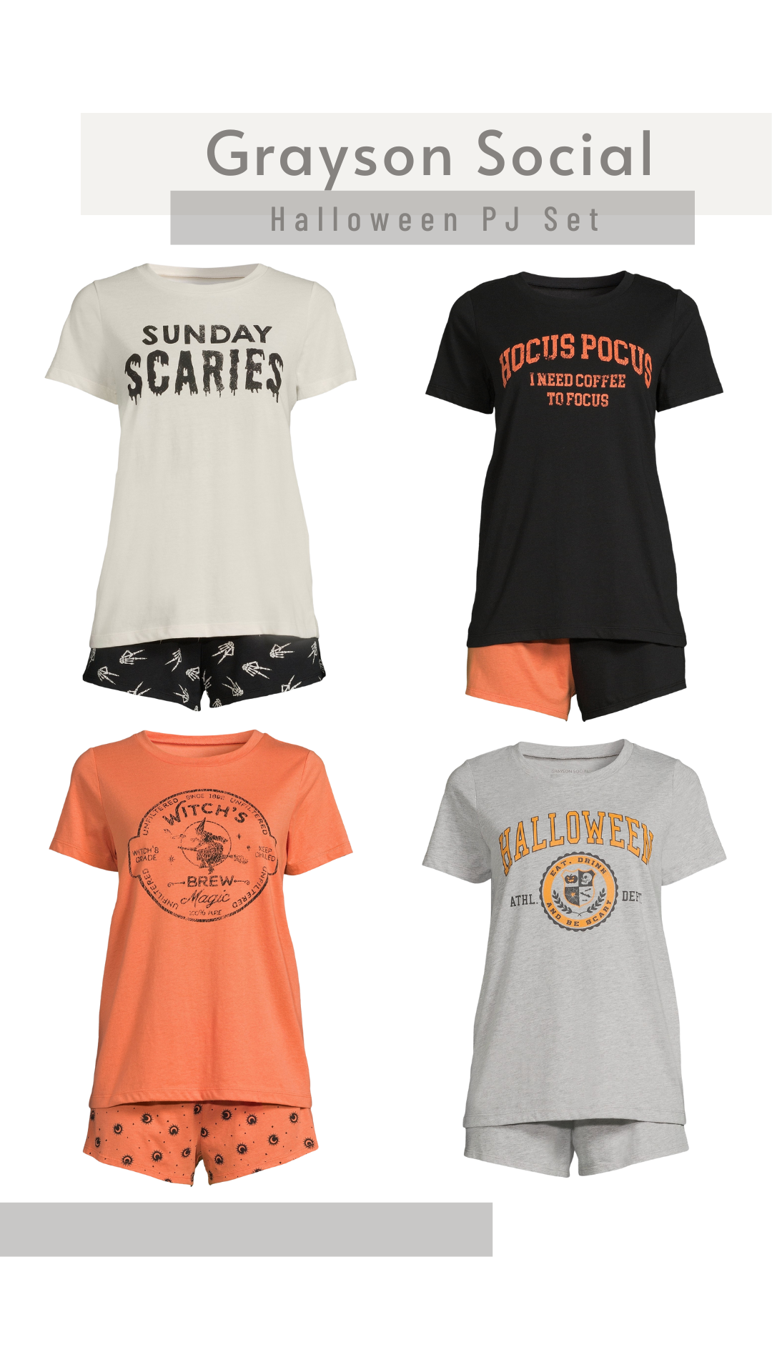 Grayson Social Halloween PJ Set
