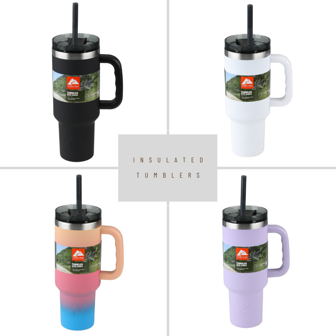 Ozark Trail 40 oz Vacuum Insulated Stainless Steel Tumbler